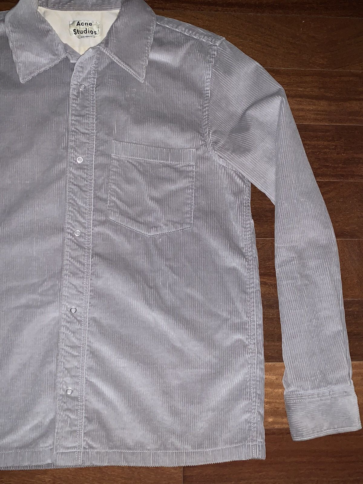 Acne Studios RARE GRAIL acne studios soft corduroy shirt button up Size US M / EU 48-50 / 2 - 3 Thumbnail