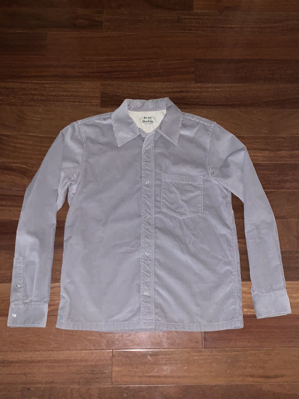 Acne Studios RARE GRAIL acne studios soft corduroy shirt button up Size US M / EU 48-50 / 2 - 4 Thumbnail