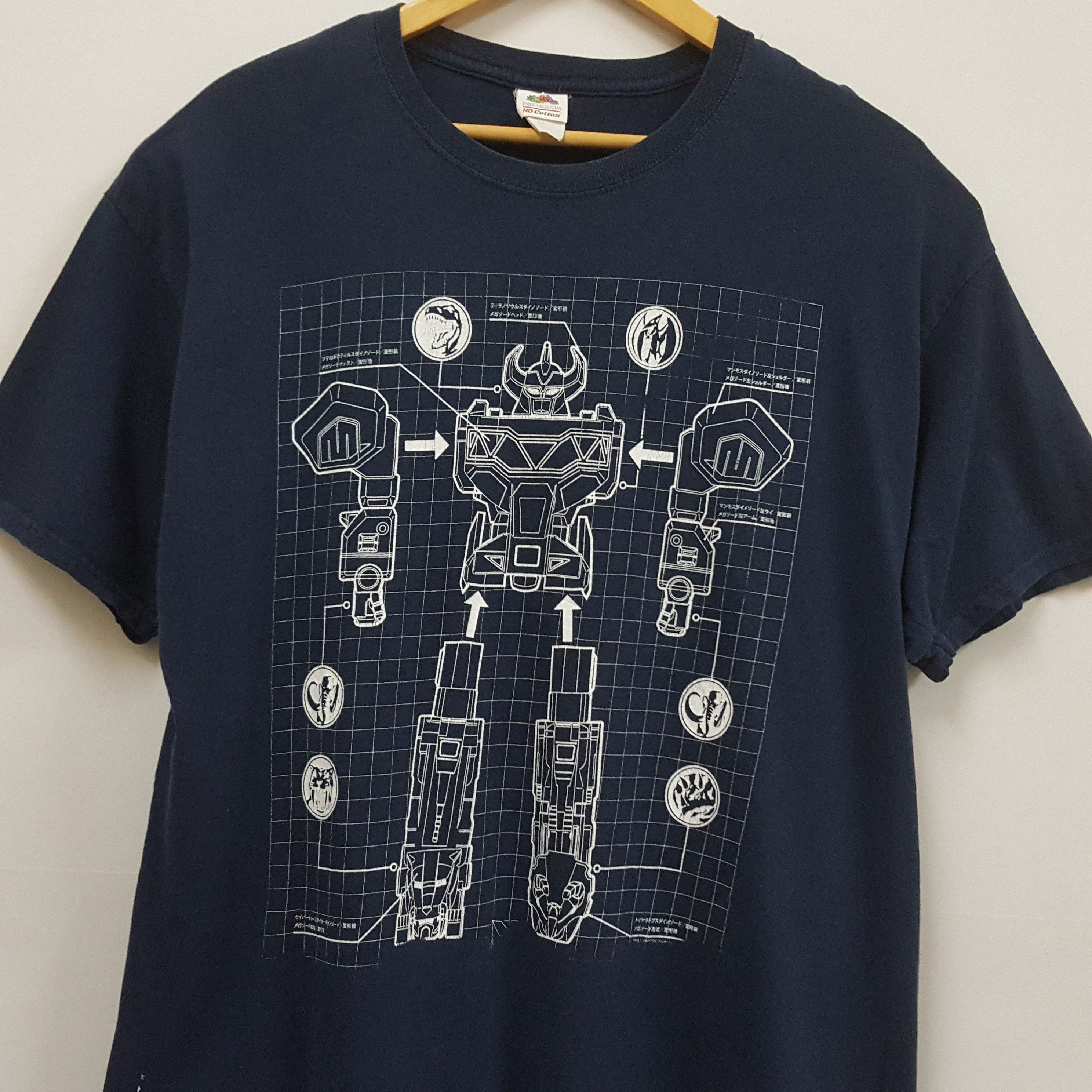 Cartoon Network × Japanese Brand × Vintage Vintage Power RangersJapanese anime series manga t-shirt Size US L / EU 52-54 / 3 - 4 Thumbnail