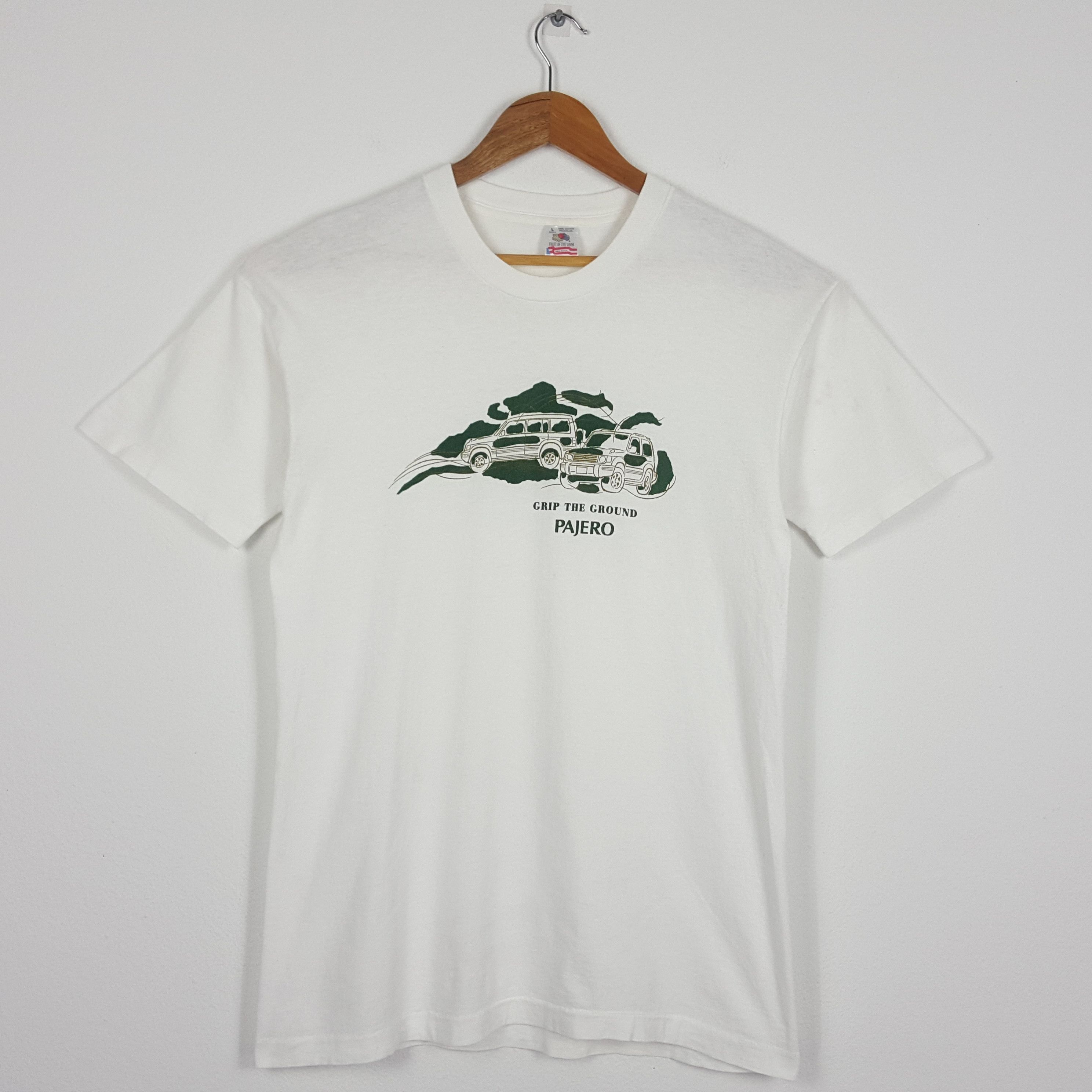 Japanese Brand × Vintage Vintage 90's PAJERO Mitsubishi 4X4 Clab t-shirt Size US L / EU 52-54 / 3 - 1 Thumbnail