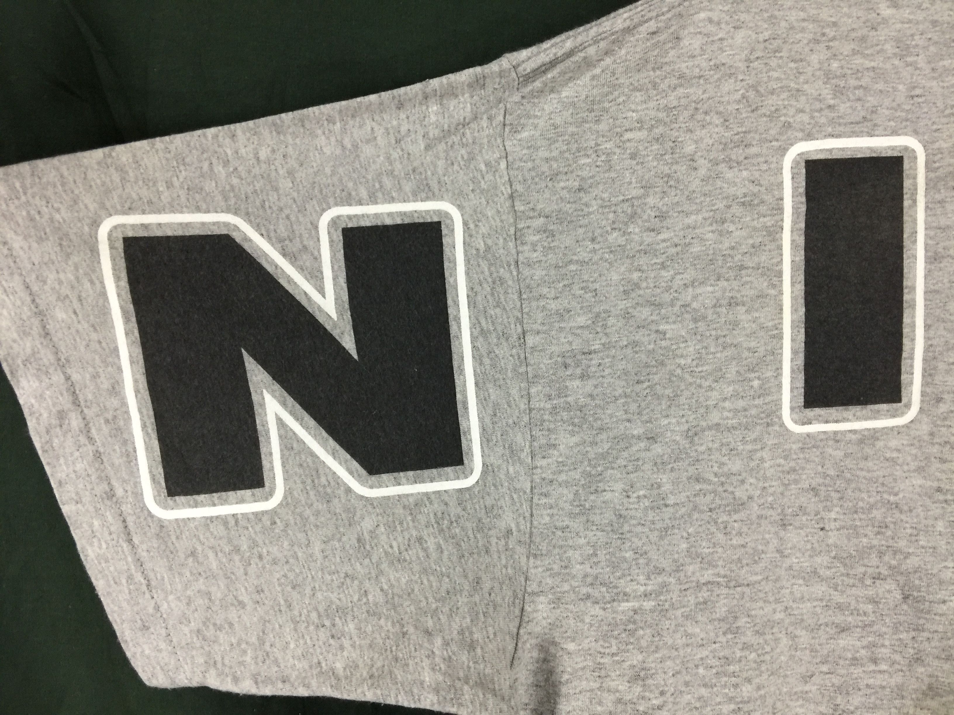 Nike × Vintage Nike spellout big logo vintage 90s tshirt Size US L / EU 52-54 / 3 - 4 Thumbnail