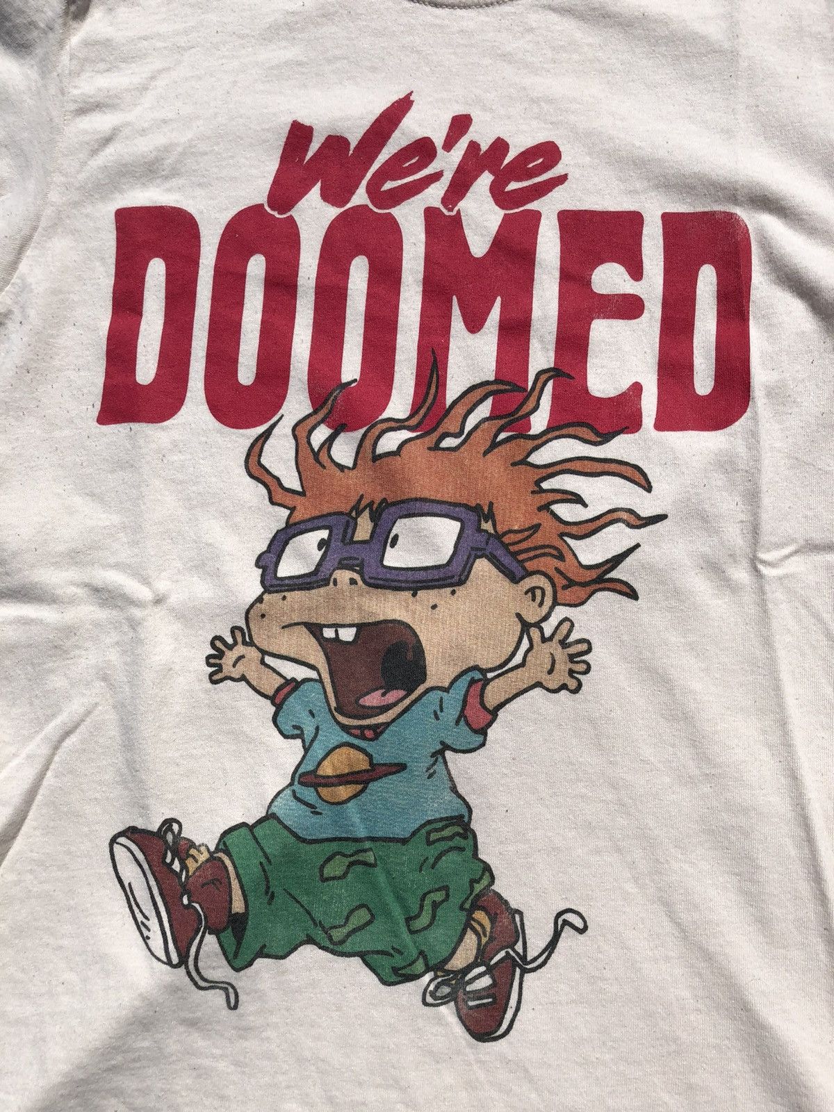 Band Tees Rugrats Chuckie Finster Were Doomed Nickelodeon Tee Size US S / EU 44-46 / 1 - 3 Thumbnail
