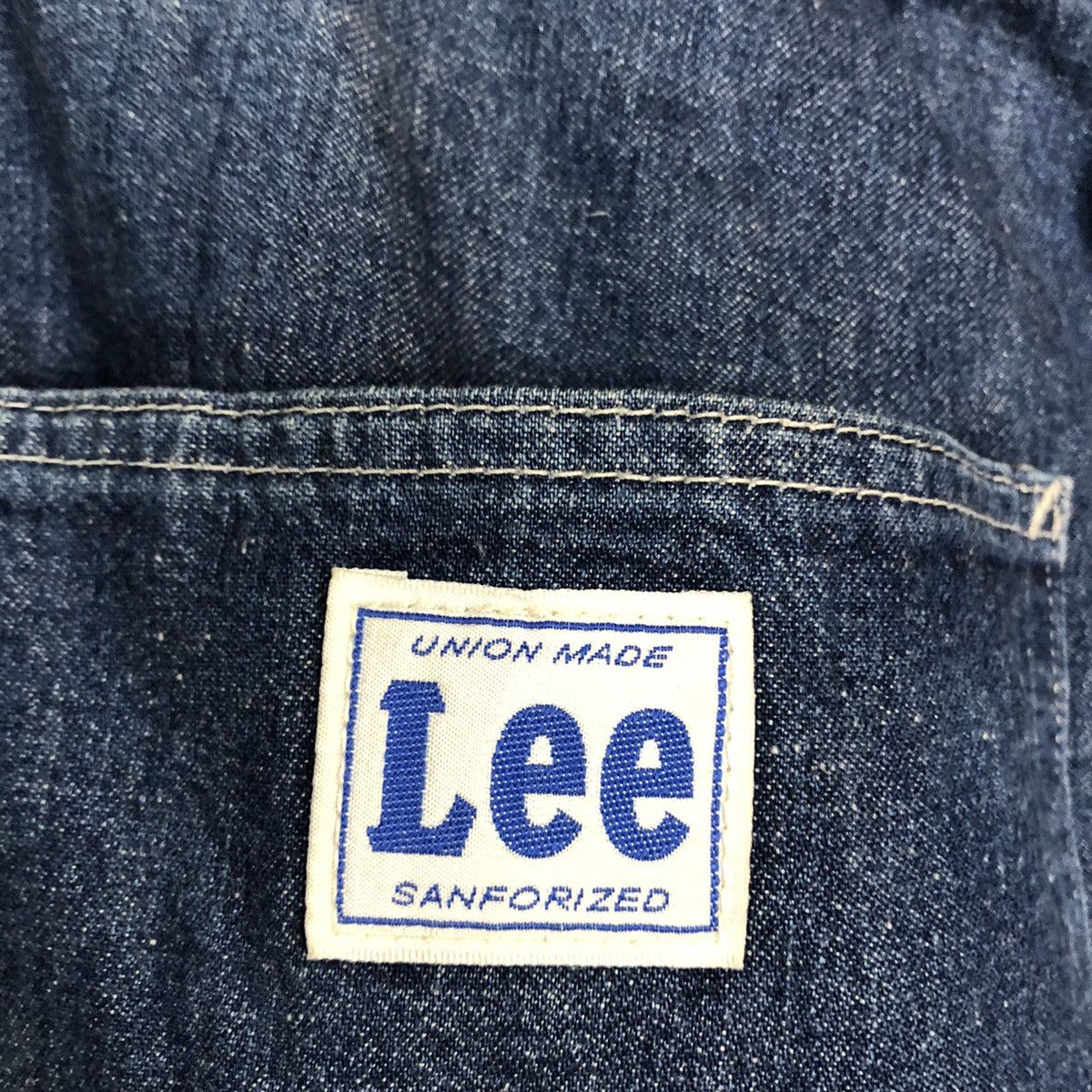 Japanese Brand Lee vintage Blue Denim Jeans Pants #4589 Size US 34 / EU 50 - 11 Thumbnail
