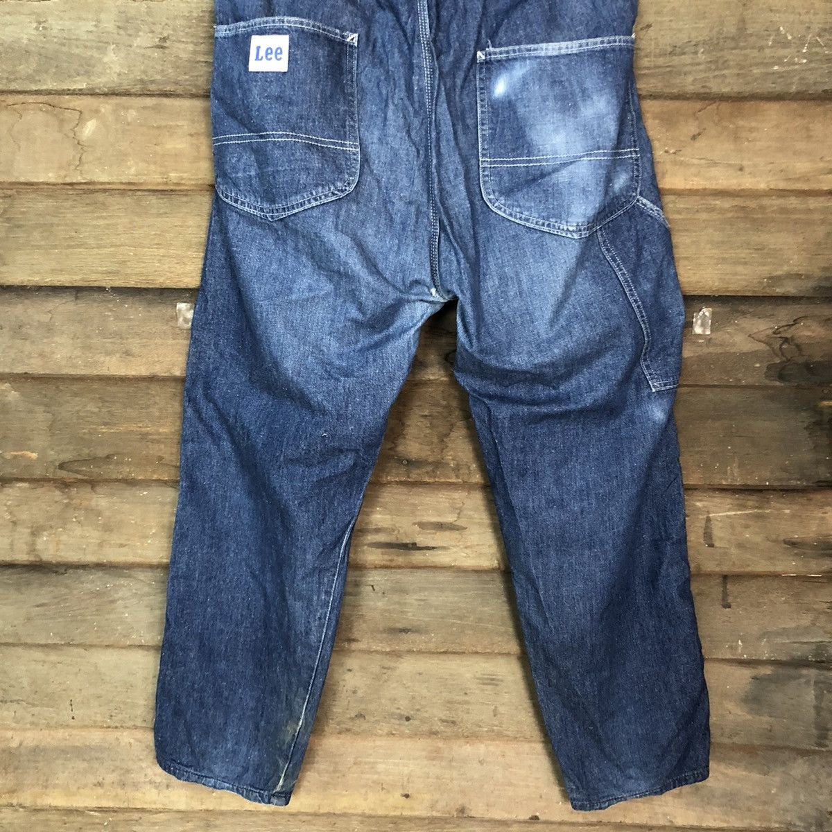 Japanese Brand Lee vintage Blue Denim Jeans Pants #4589 Size US 34 / EU 50 - 10 Thumbnail