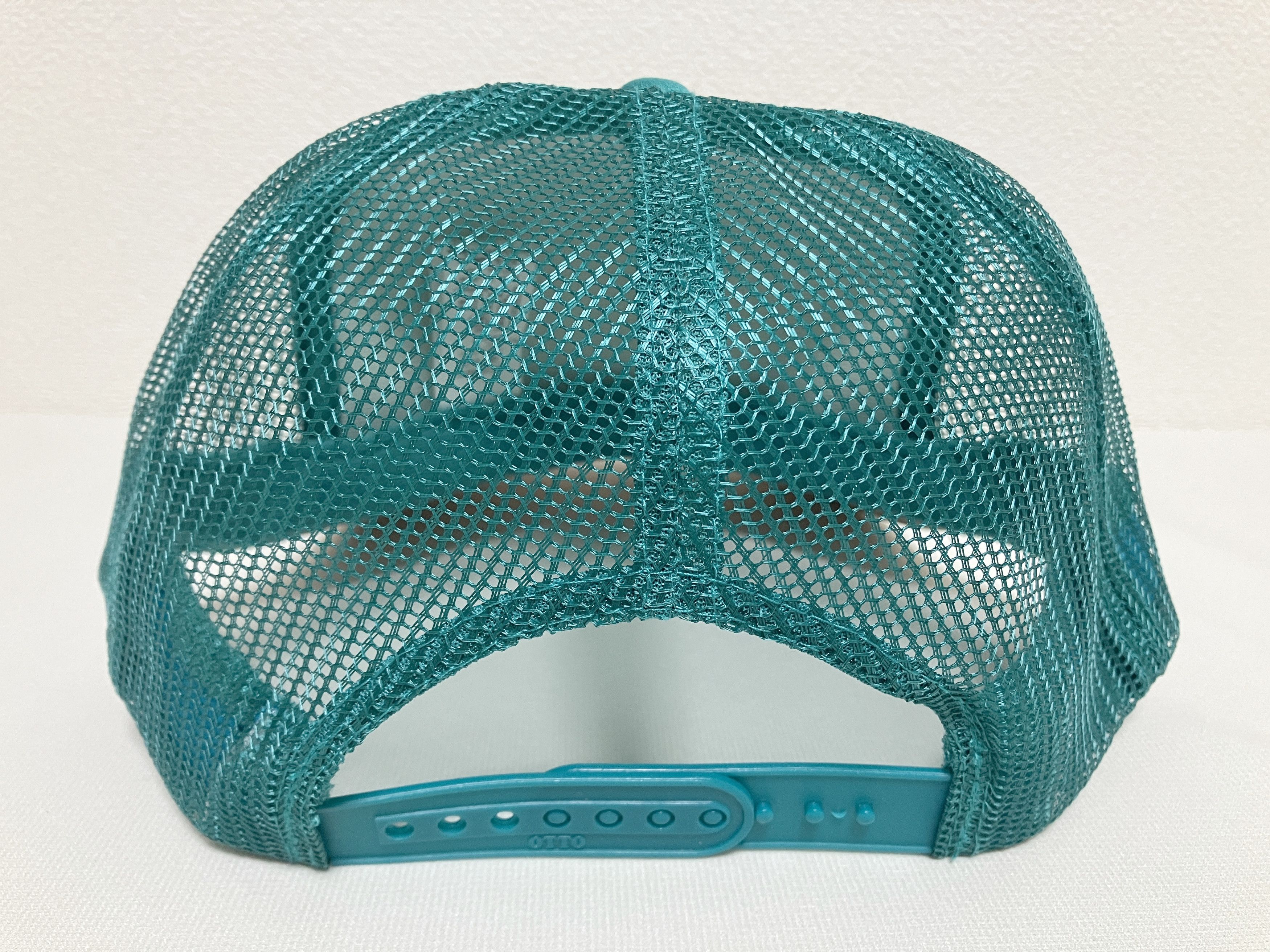 Kapital kapital kountry Dirty Shrink truck cap hat trucker turquoise Size ONE SIZE - 3 Thumbnail