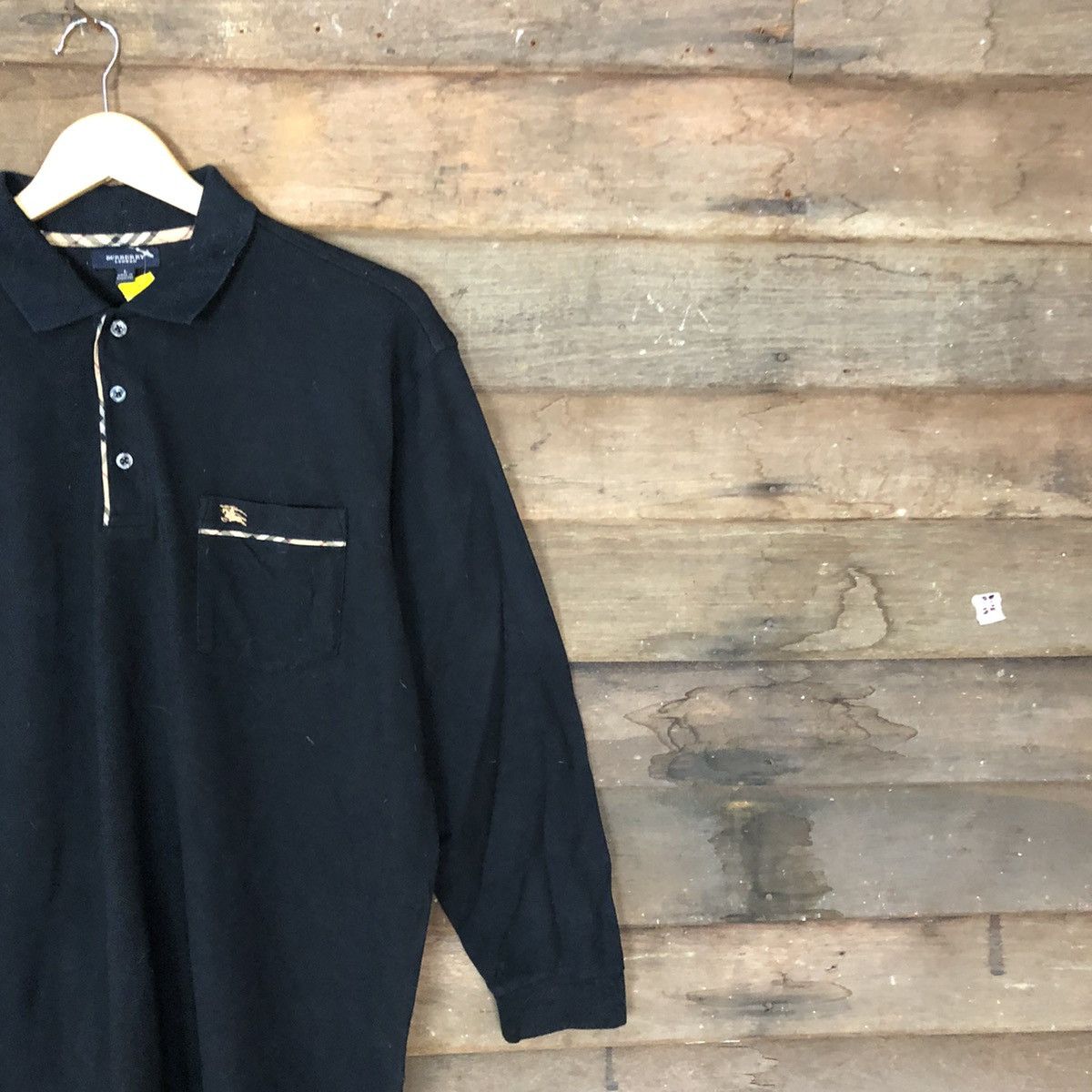 Burberry Burberry Black Long Sleeve Tshirt #2955 Size US L / EU 52-54 / 3 - 5 Thumbnail