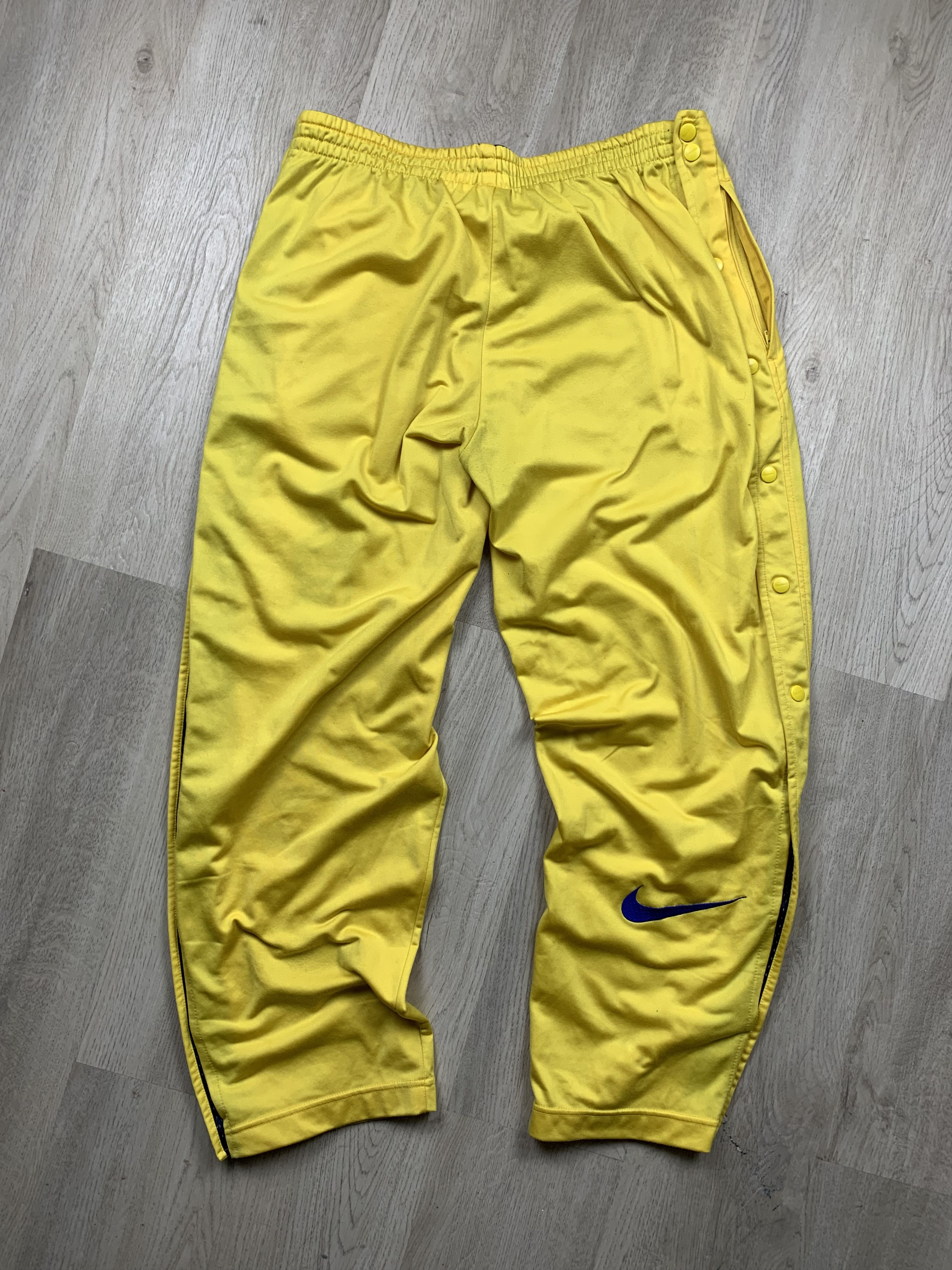 Nike × Vintage Nike Vintage Mens Pants Big Logo Drill style Size US 34 / EU 50 - 4 Thumbnail