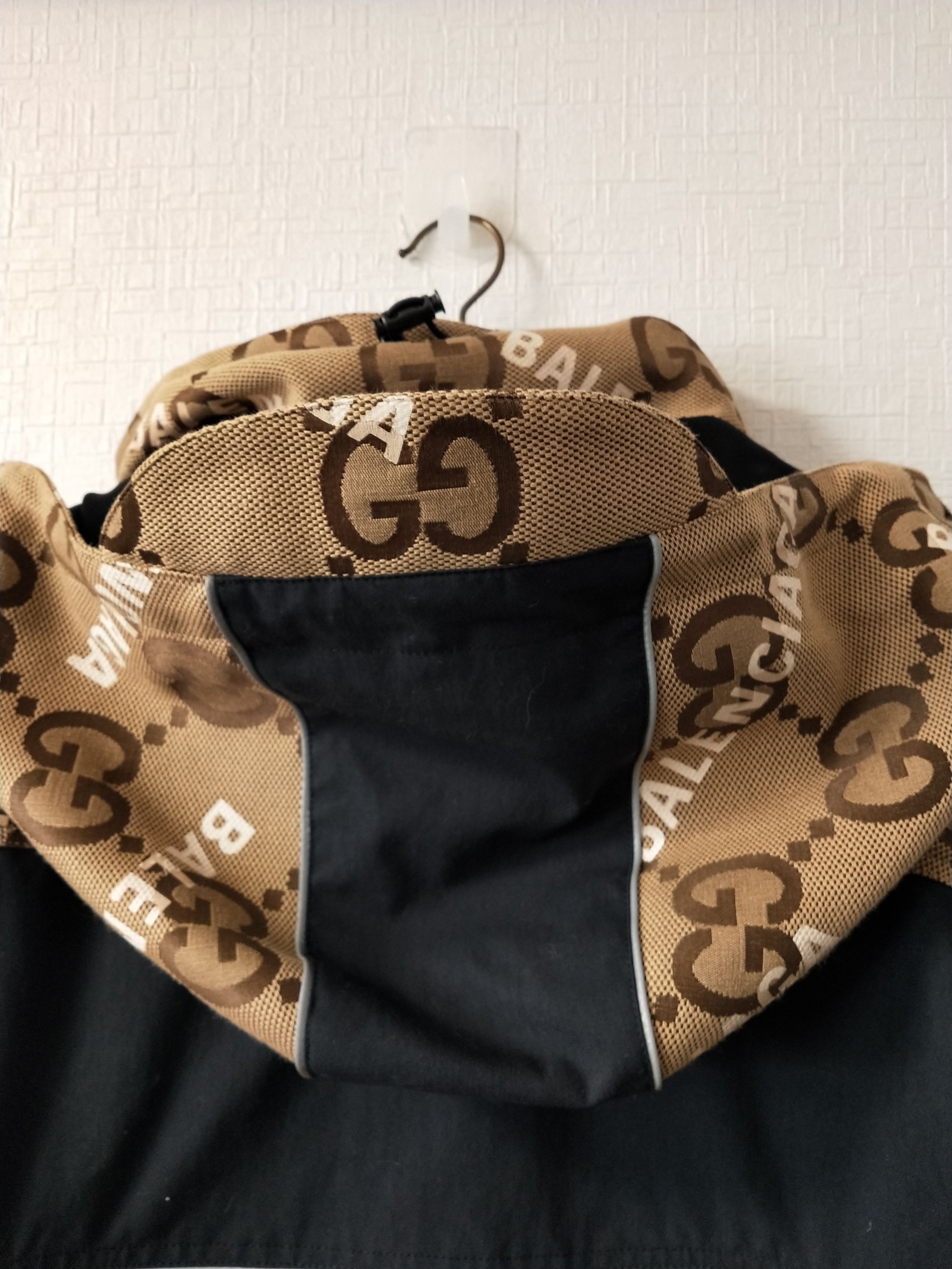 Balenciaga × Gucci 'Hacker Project' GG Jumbo Jacket Size US XXL / EU 58 / 5 - 3 Thumbnail