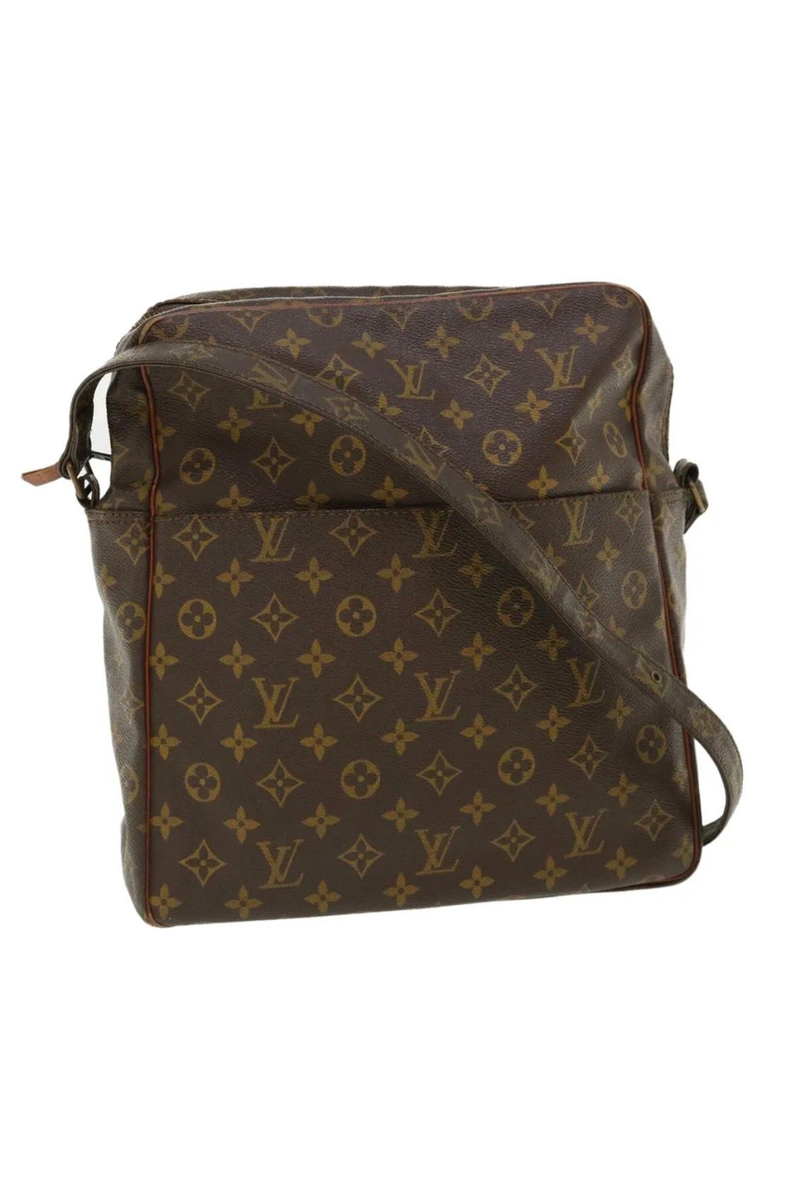 Pre-owned Louis Vuitton Danube Crossbody Bag In Brown