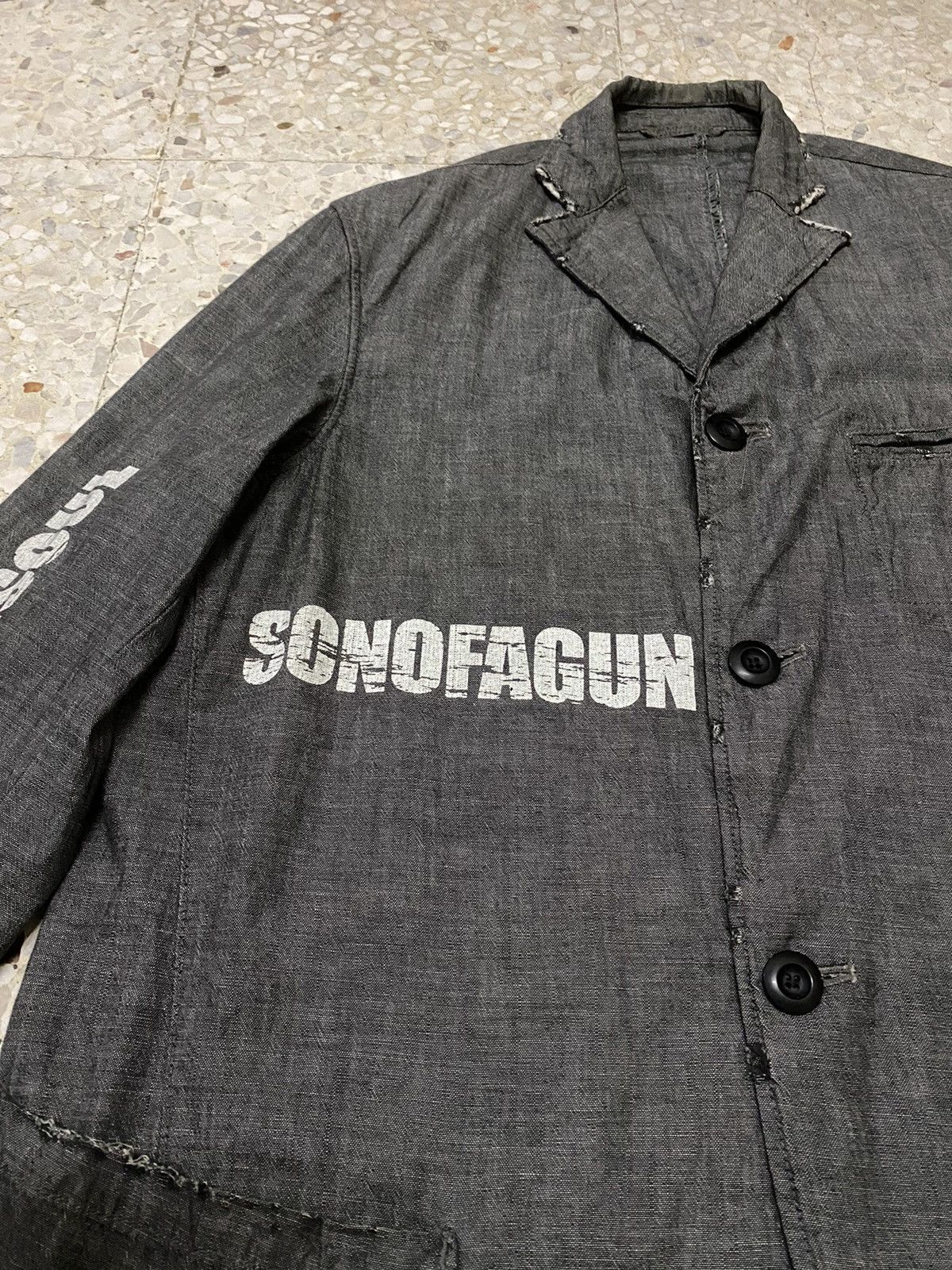 Band Tees × Neighborhood Neighborhood X KMFDM Rock Band Jacket Song Title Design Size US M / EU 48-50 / 2 - 4 Thumbnail