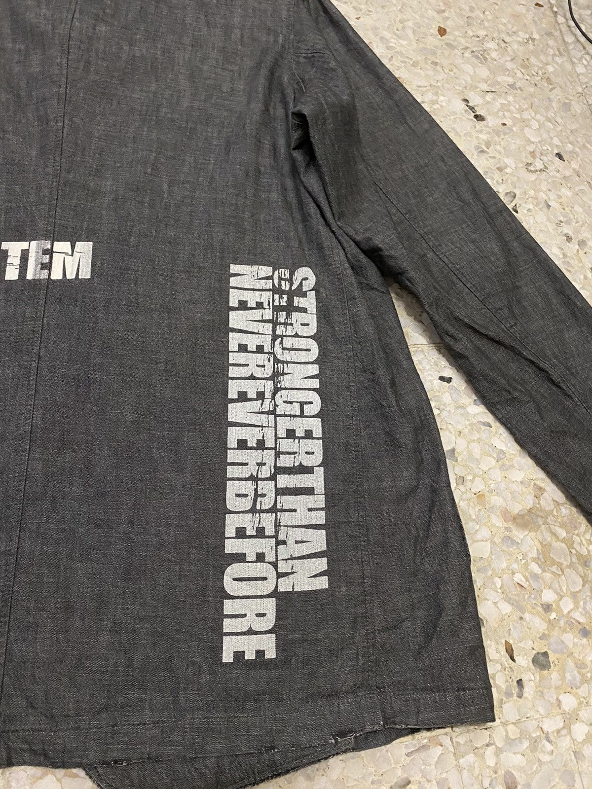 Band Tees × Neighborhood Neighborhood X KMFDM Rock Band Jacket Song Title Design Size US M / EU 48-50 / 2 - 10 Thumbnail