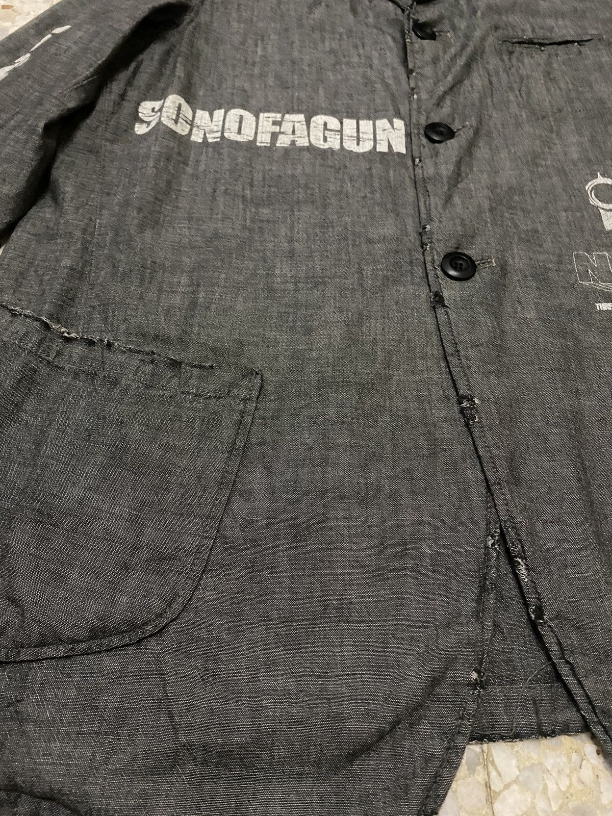 Band Tees × Neighborhood Neighborhood X KMFDM Rock Band Jacket Song Title Design Size US M / EU 48-50 / 2 - 8 Thumbnail