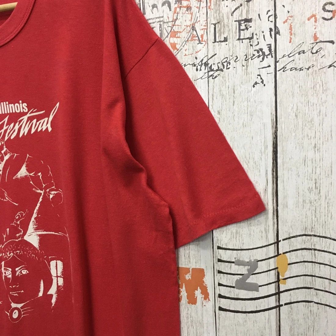 Russell Athletic × Vintage Rare Vintage 1989 Illinois Shakespeare Festival Tee Size US XL / EU 56 / 4 - 4 Thumbnail