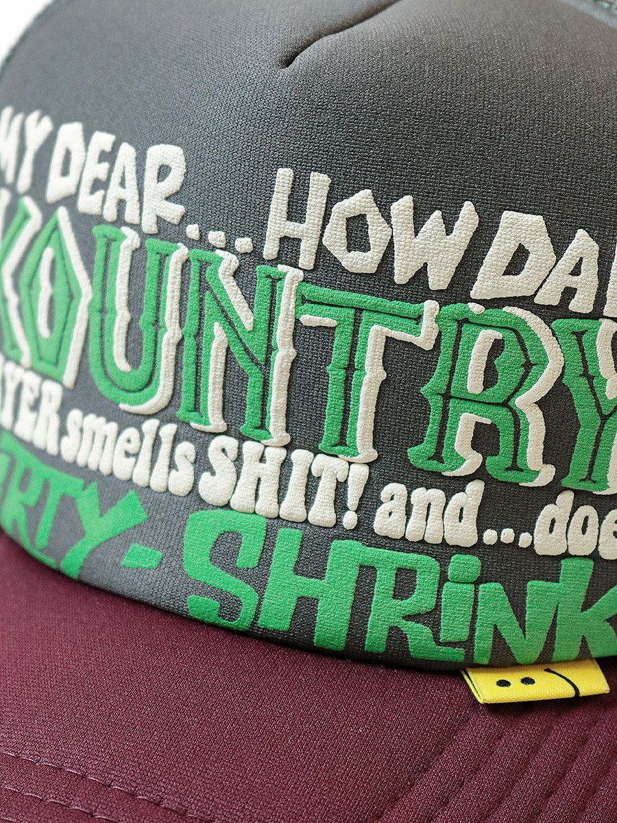 Kapital kapital kountry Dirty Shrink truck cap hat trucker charcoal Size ONE SIZE - 7 Thumbnail
