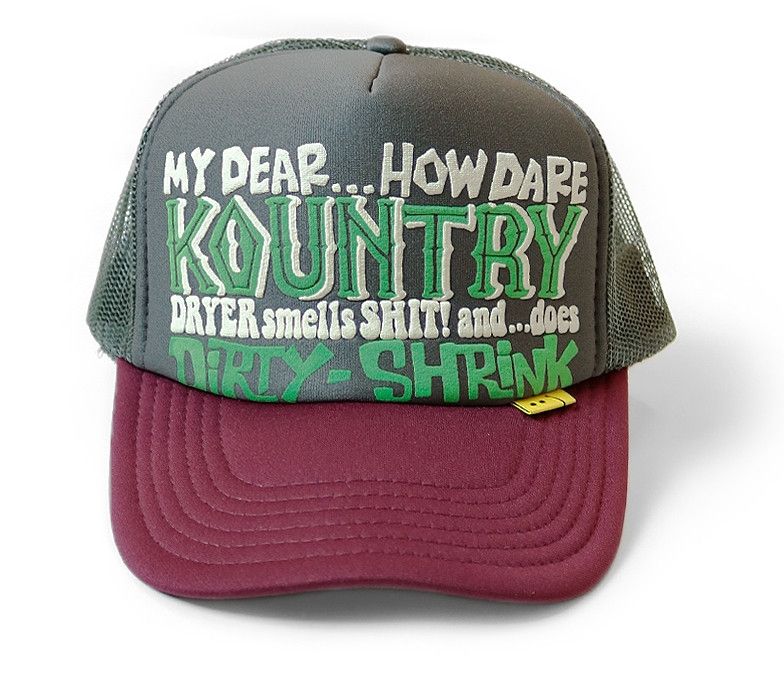 Kapital kapital kountry Dirty Shrink truck cap hat trucker charcoal Size ONE SIZE - 6 Thumbnail