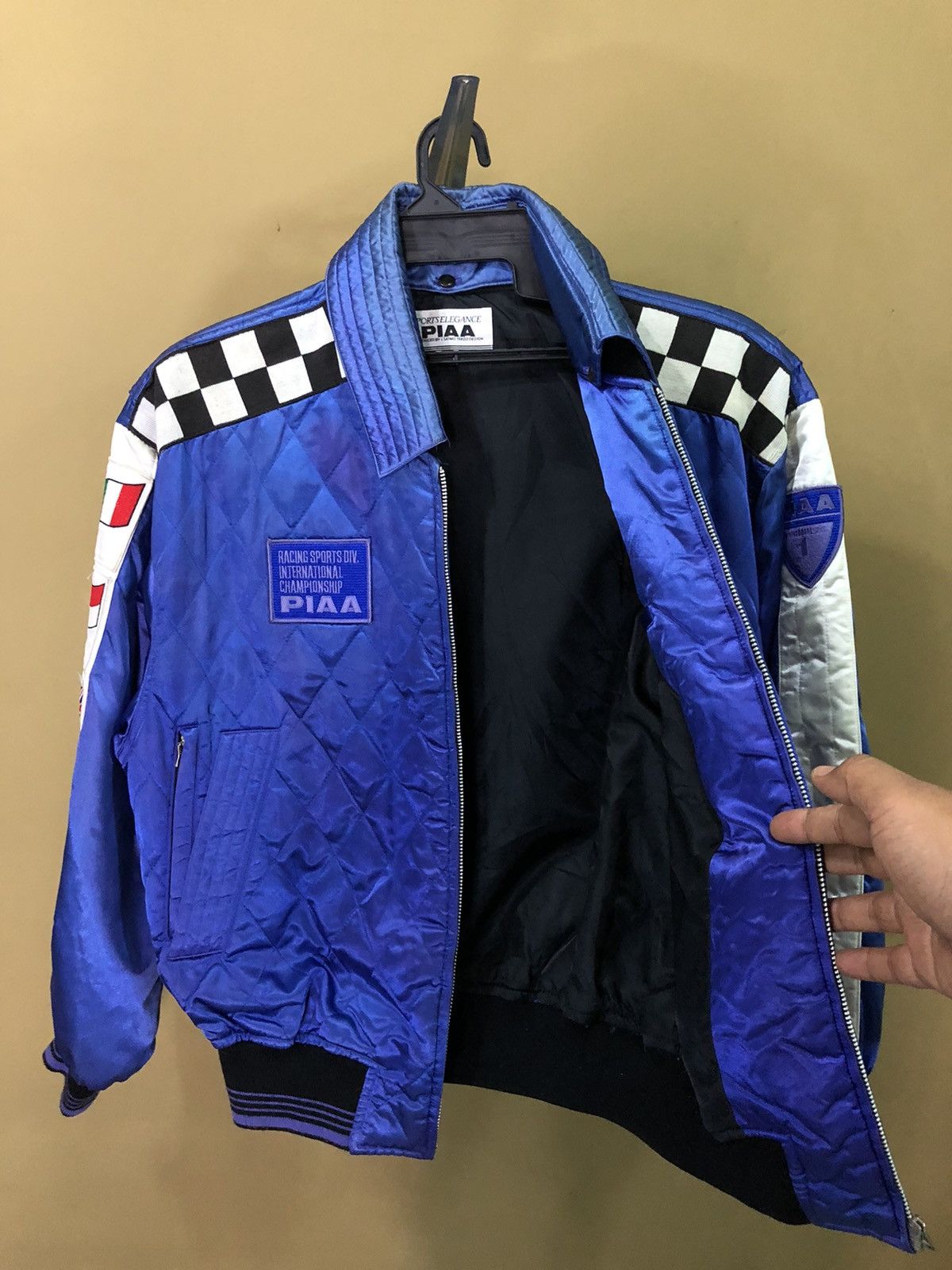 Vintage Vintage PIAA Racing Bomber Jacket Size US M / EU 48-50 / 2 - 8 Thumbnail