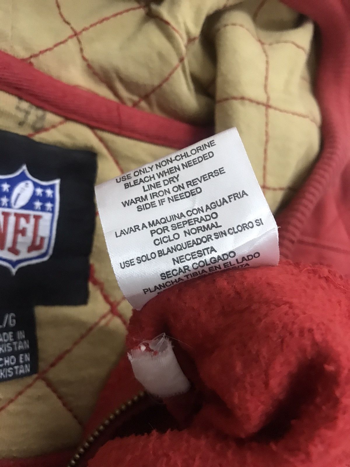 NFL × Vintage Vintage San Francisco 49ers NFL Hoodie American Football Size US L / EU 52-54 / 3 - 5 Thumbnail