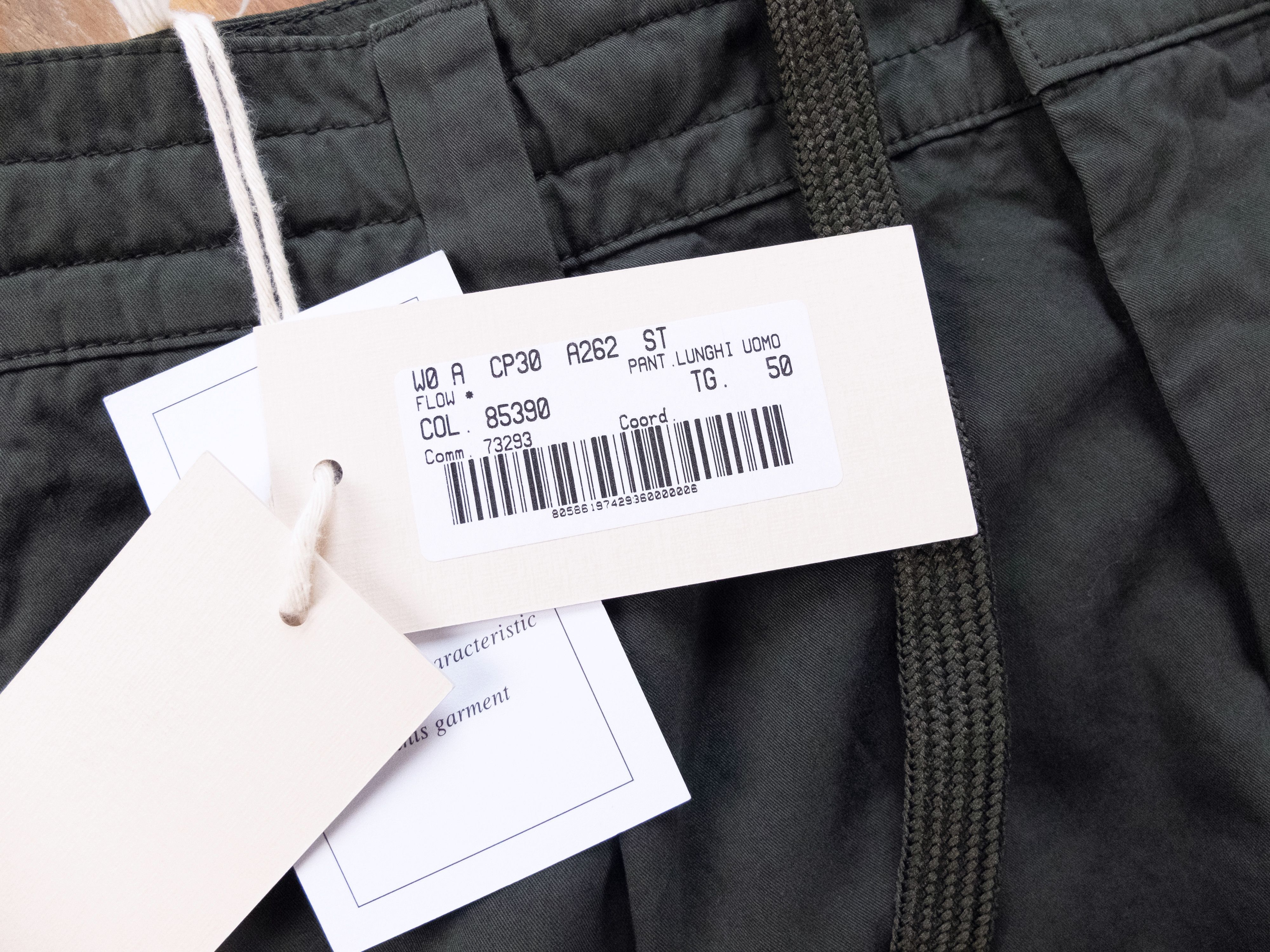 Aspesi $305 ASPESI dark green Flow pants trousers - Size 34 US Size US 34 / EU 50 - 5 Thumbnail