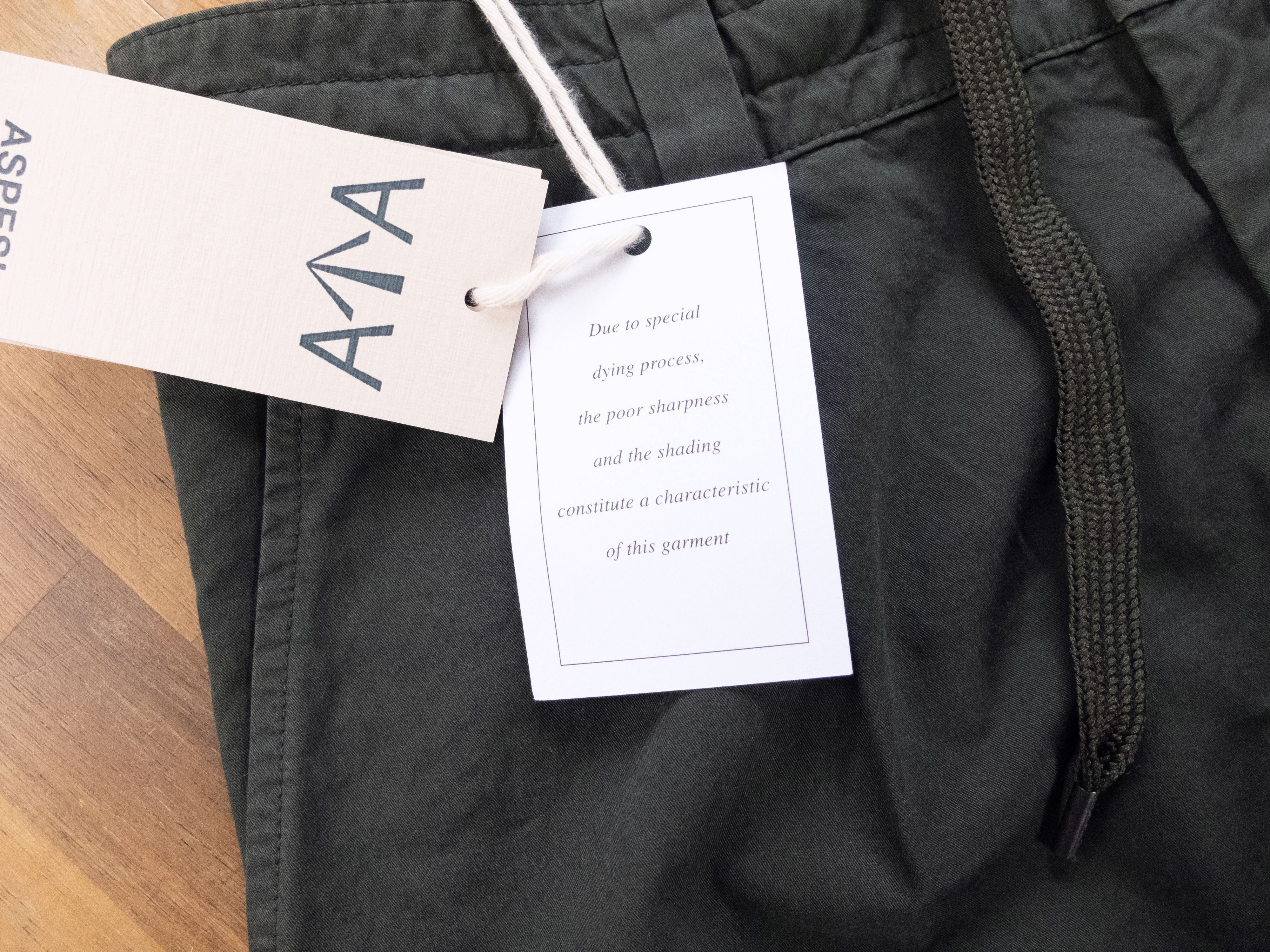 Aspesi $305 ASPESI dark green Flow pants trousers - Size 34 US Size US 34 / EU 50 - 4 Thumbnail