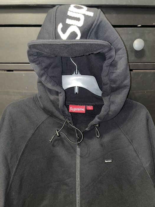 Supreme warm up hooded sweatshirt online black