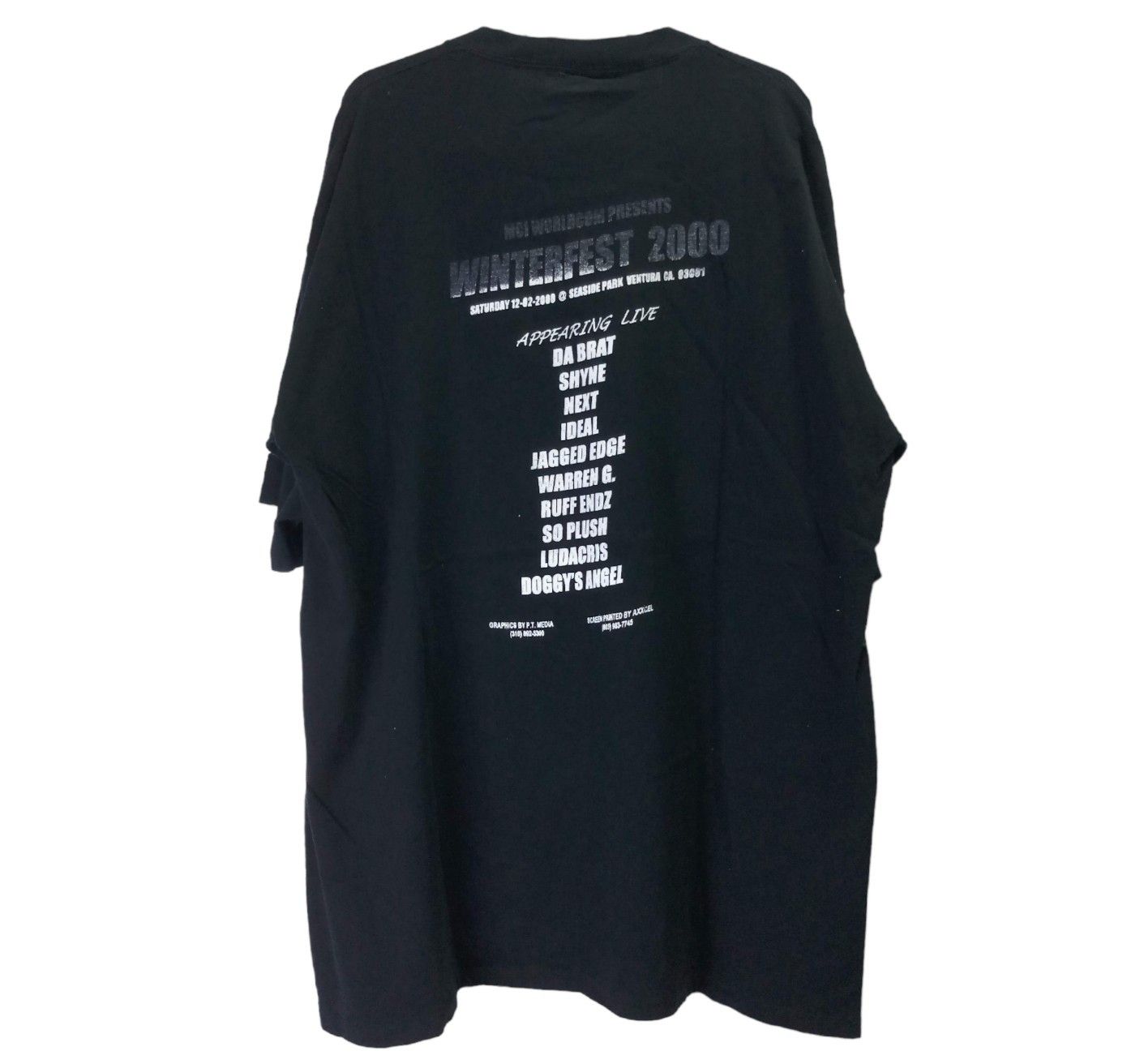 Rap Tees Vintage 00s Warren G Shyne Winterfest 2000 Rap Tees Size US XXL / EU 58 / 5 - 2 Thumbnail