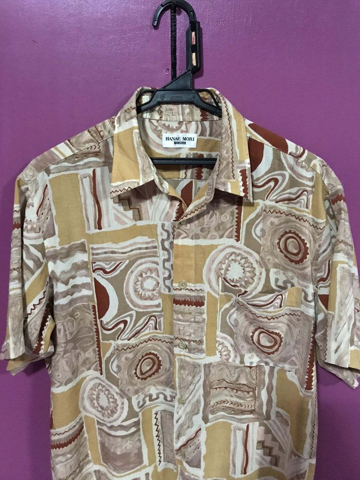 Hanae Mori HANAE MORI MULTICOLOUR SIZE L SHIRT BUTTON UP Size US L / EU 52-54 / 3 - 2 Thumbnail