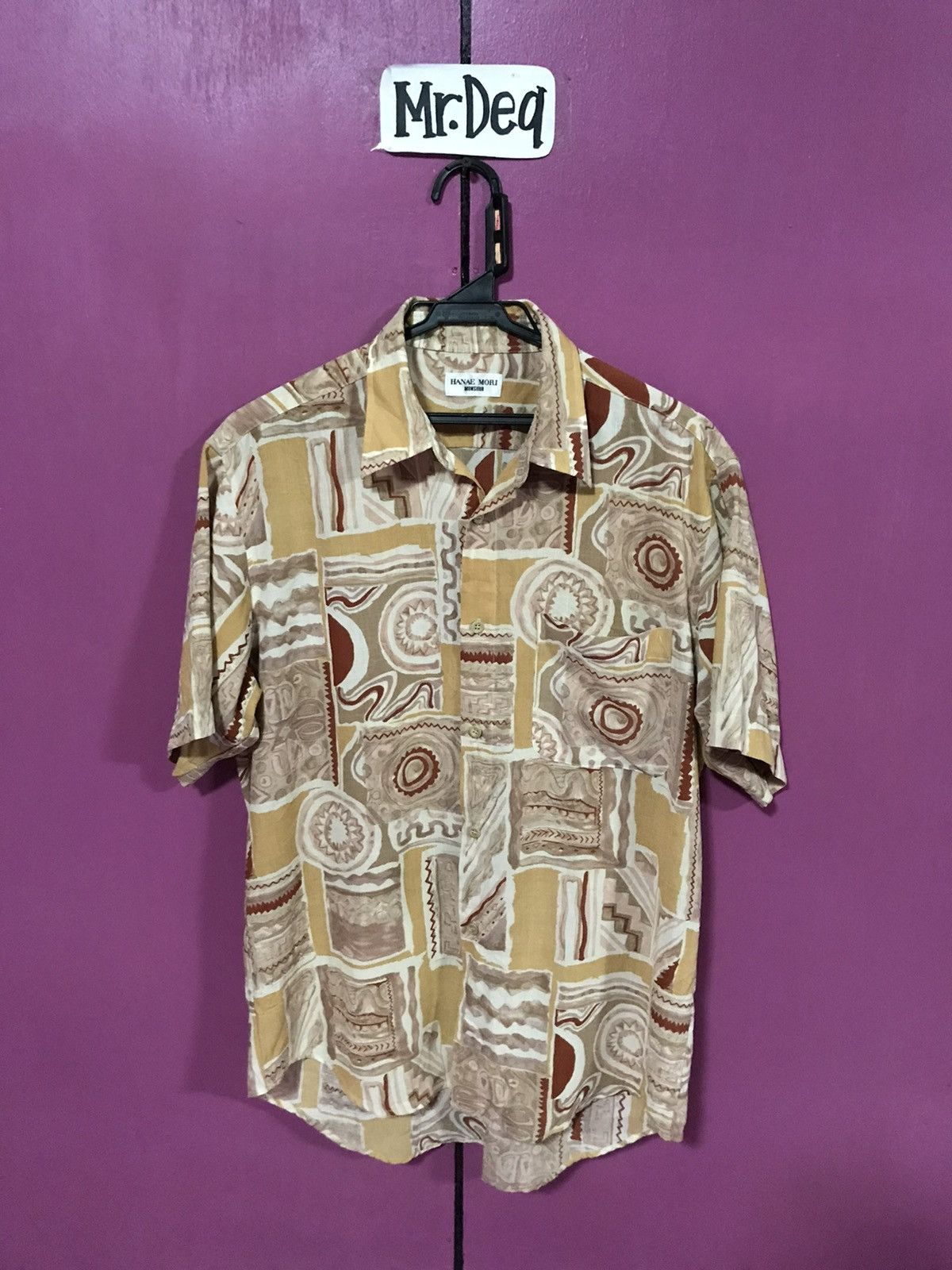 Hanae Mori HANAE MORI MULTICOLOUR SIZE L SHIRT BUTTON UP Size US L / EU 52-54 / 3 - 1 Thumbnail