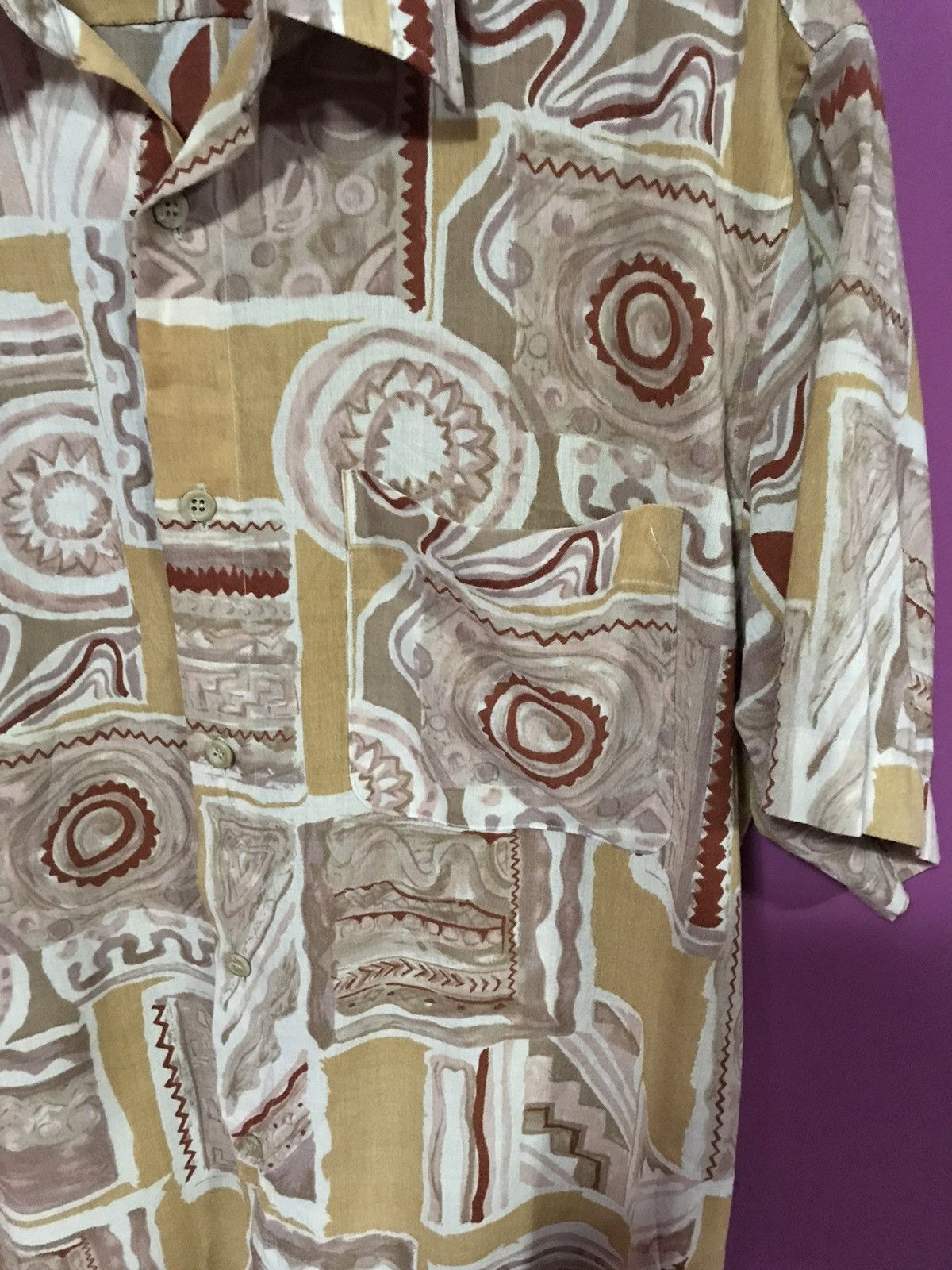 Hanae Mori HANAE MORI MULTICOLOUR SIZE L SHIRT BUTTON UP Size US L / EU 52-54 / 3 - 3 Thumbnail