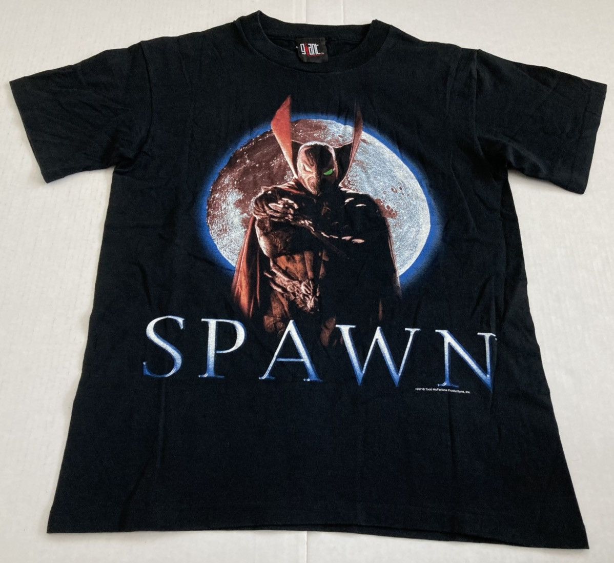 Giant × Vintage SPAWN SHIRT MOVIE 1997 MCFARLANE COMICS VINTAGE 90S HORROR Size US XL / EU 56 / 4 - 8 Thumbnail