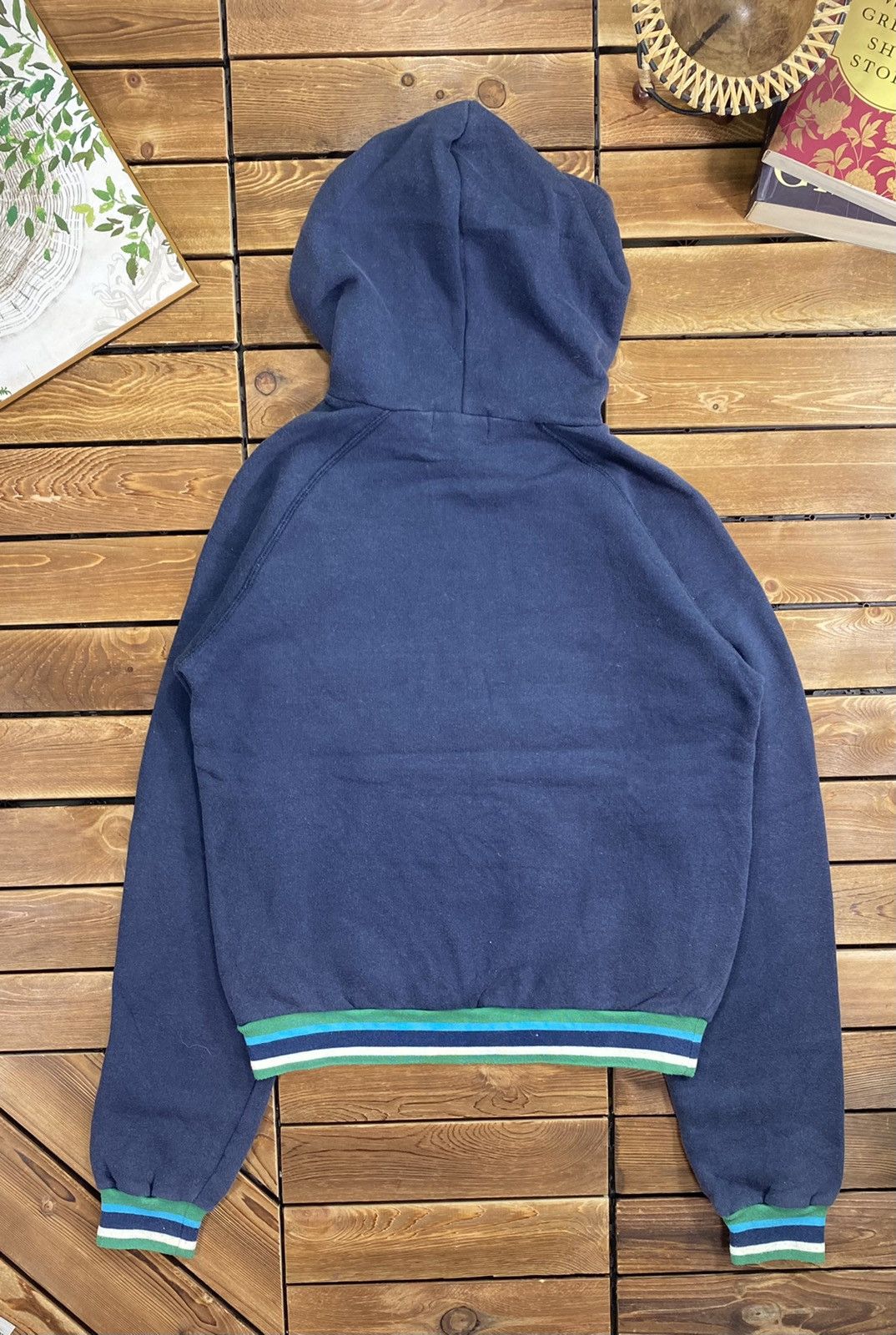 Quiksilver × Vintage Vintage 90s Roxy Quiksilver With Hoodie Size M Size M / US 6-8 / IT 42-44 - 9 Thumbnail