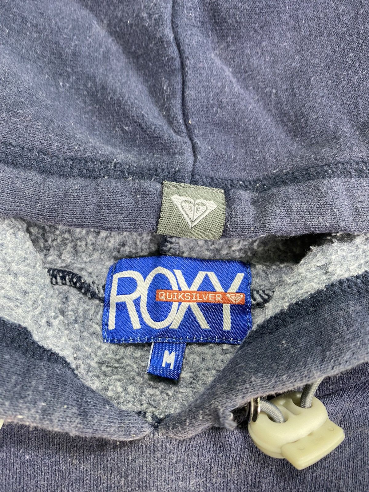 Quiksilver × Vintage Vintage 90s Roxy Quiksilver With Hoodie Size M Size M / US 6-8 / IT 42-44 - 8 Thumbnail