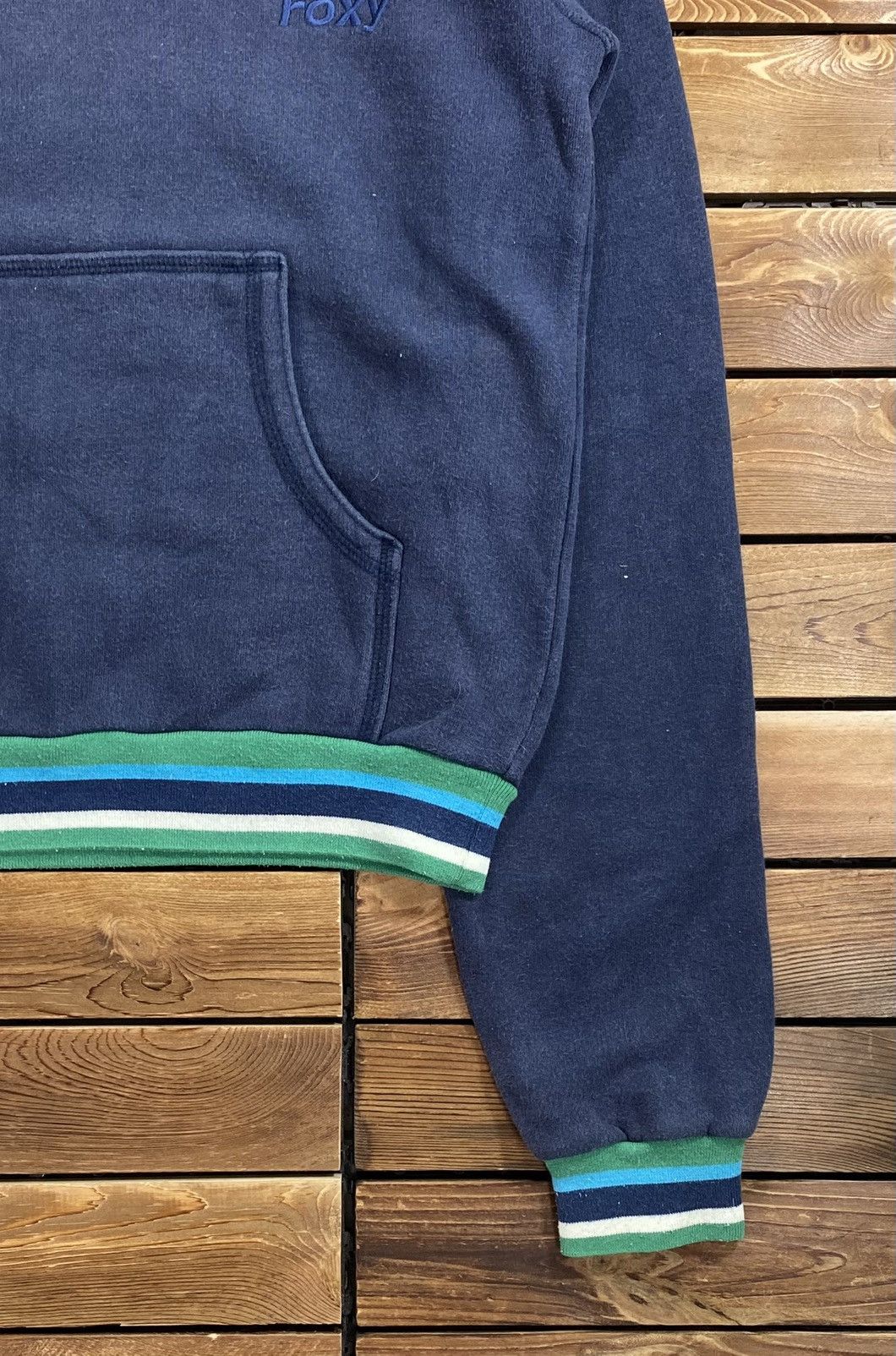 Quiksilver × Vintage Vintage 90s Roxy Quiksilver With Hoodie Size M Size M / US 6-8 / IT 42-44 - 3 Thumbnail