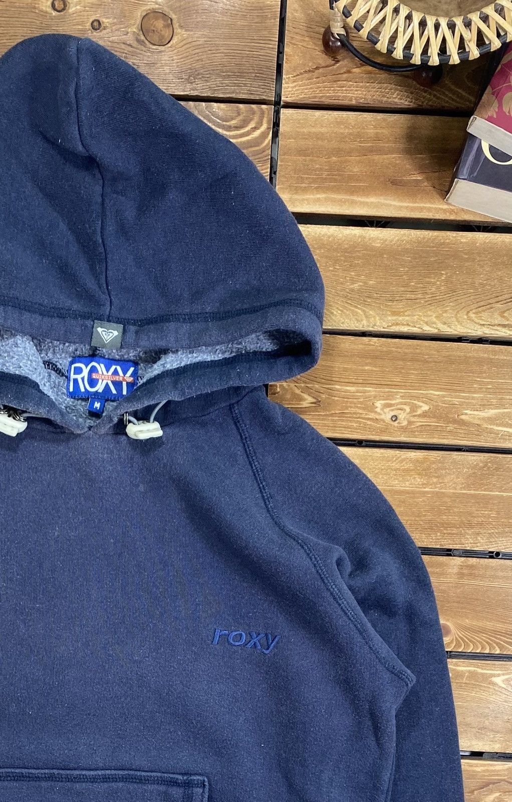 Quiksilver × Vintage Vintage 90s Roxy Quiksilver With Hoodie Size M Size M / US 6-8 / IT 42-44 - 5 Thumbnail