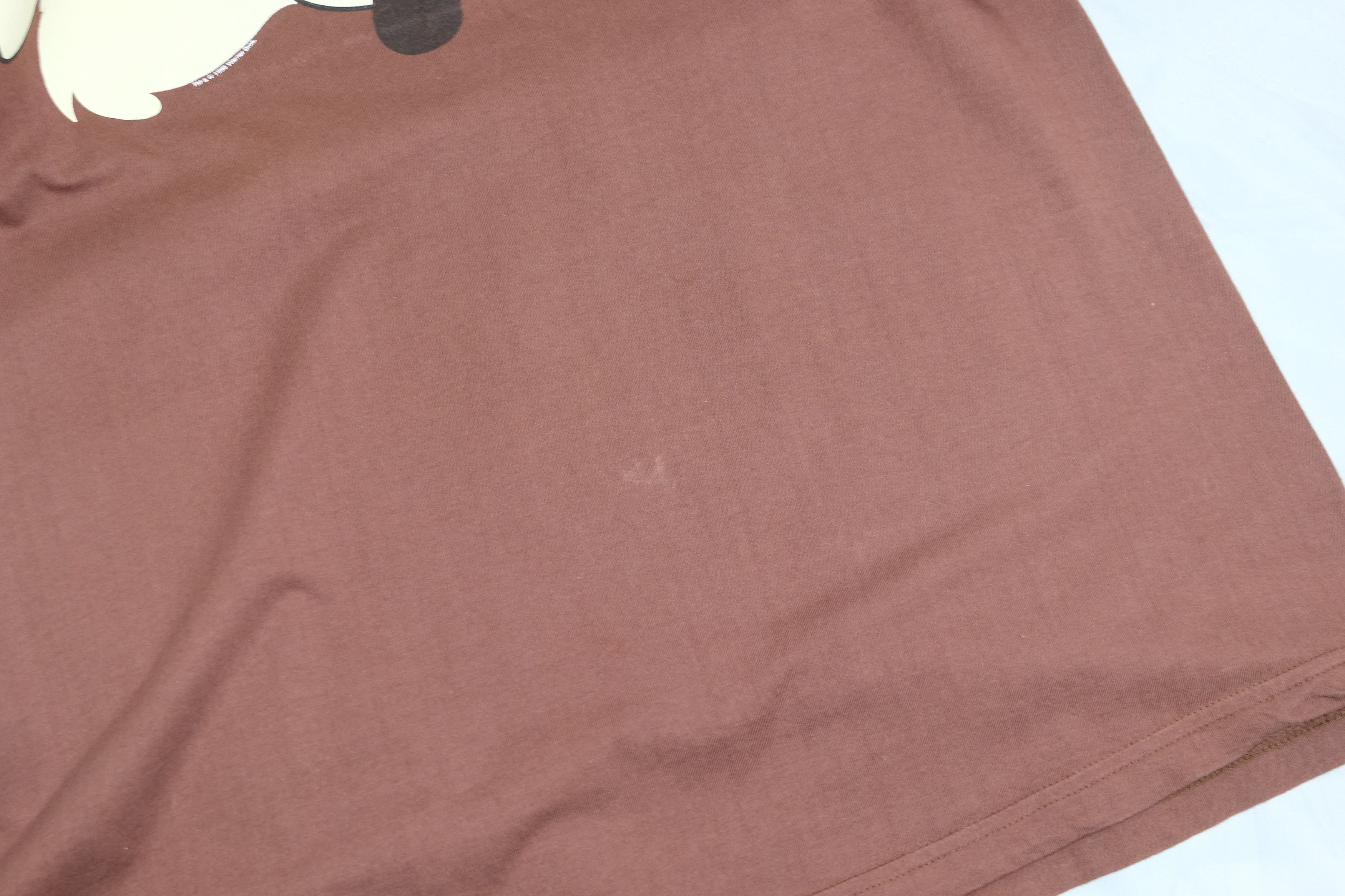 Vintage × Warner Bros 1998 Wile E. Coyote & Road Runner Brown T-shirt Size US XXL / EU 58 / 5 - 5 Thumbnail