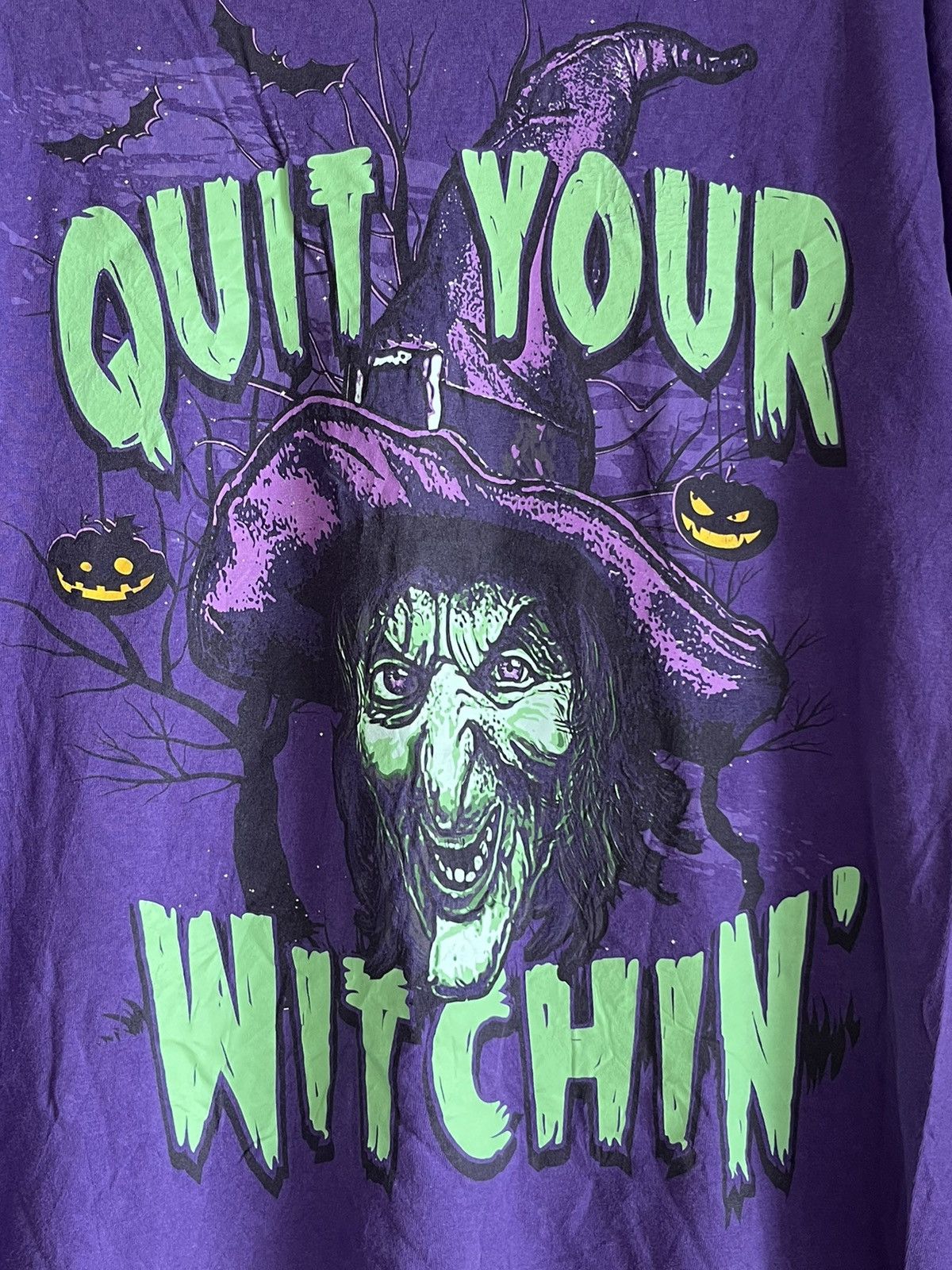 Vintage Quit your witch ft77 Size US M / EU 48-50 / 2 - 2 Thumbnail