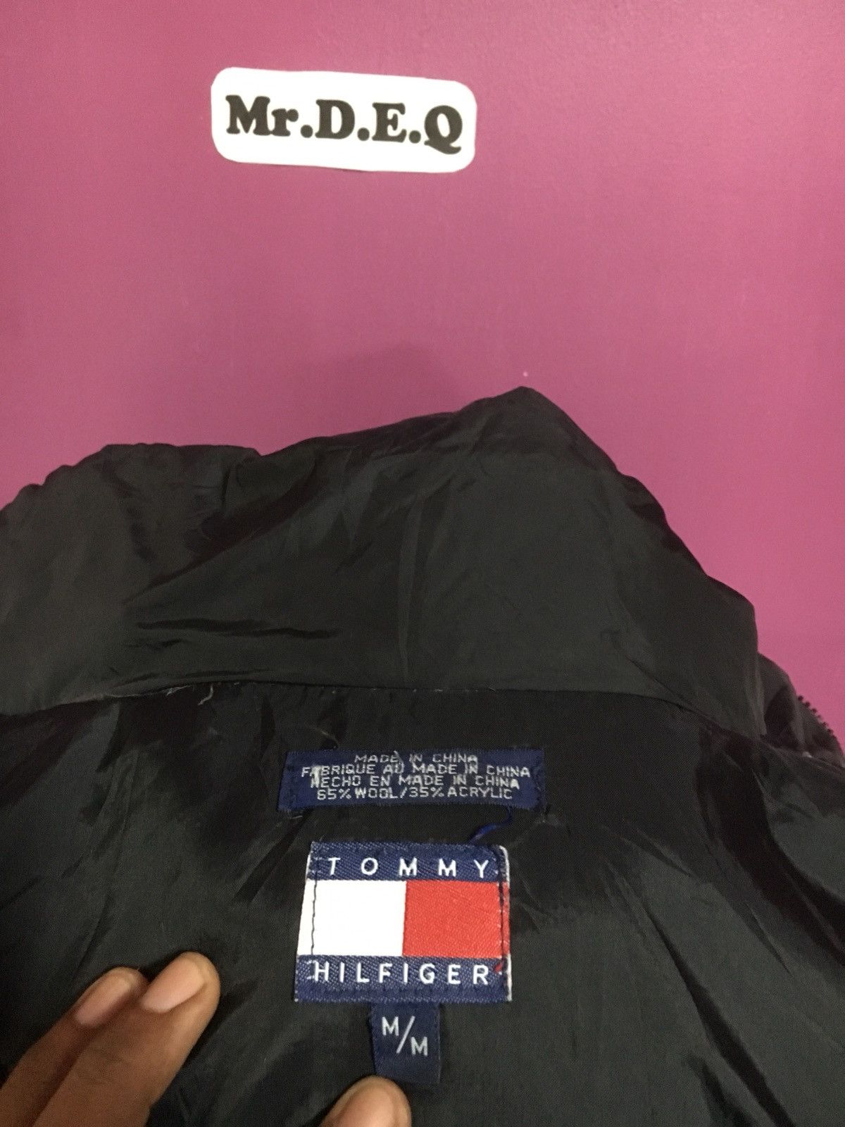Tommy Hilfiger Vintage Tommy Hilfiger pafer Size M Size 48S - 8 Thumbnail