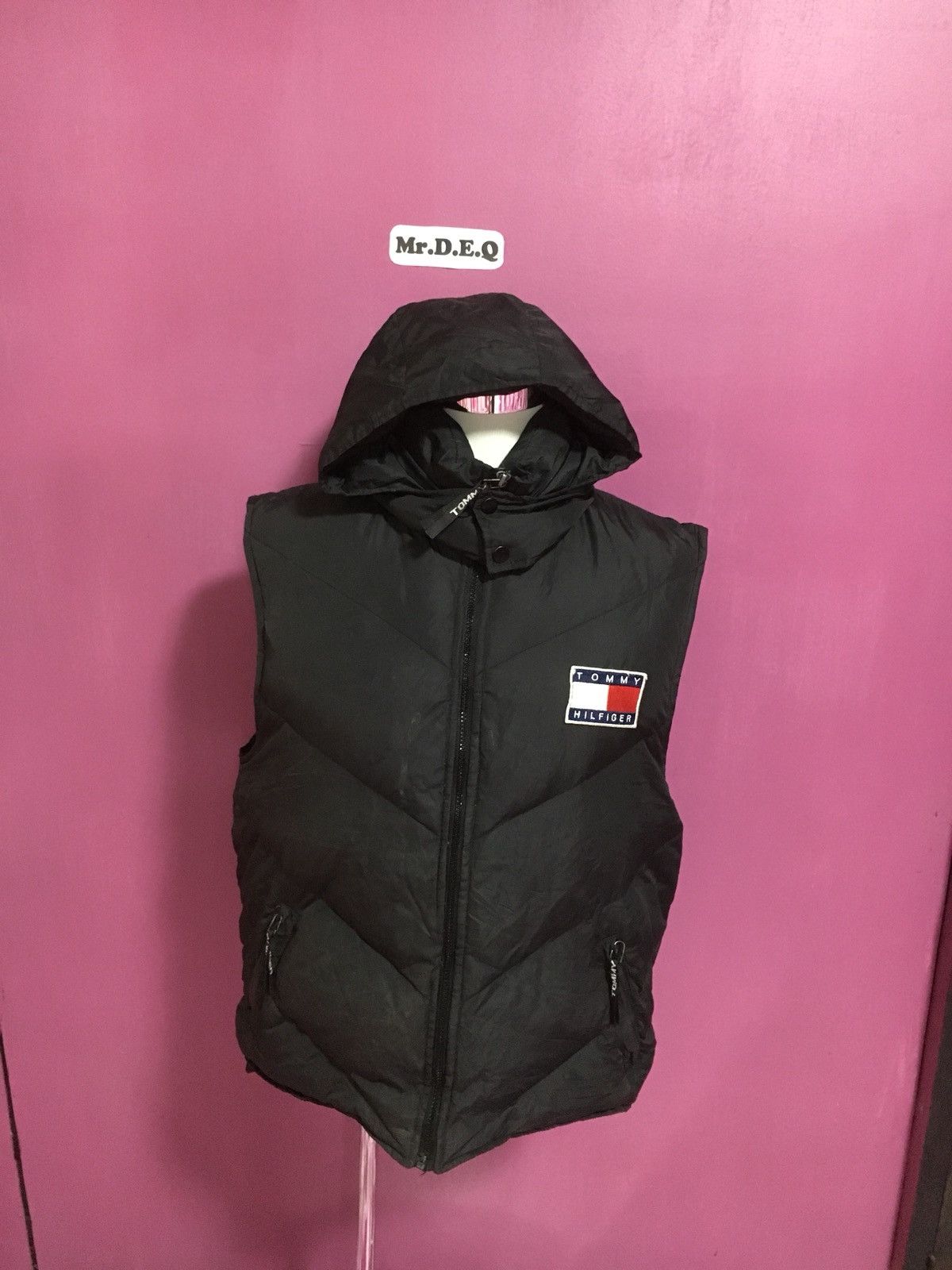 Tommy Hilfiger Vintage Tommy Hilfiger pafer Size M Size 48S - 2 Thumbnail