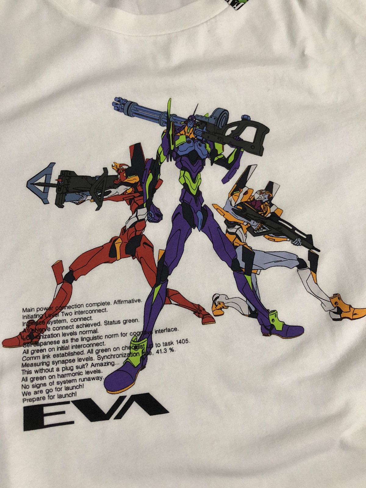 Anime × Japanese Brand Evangelion Project Eva T-Shirts Size US L / EU 52-54 / 3 - 3 Thumbnail