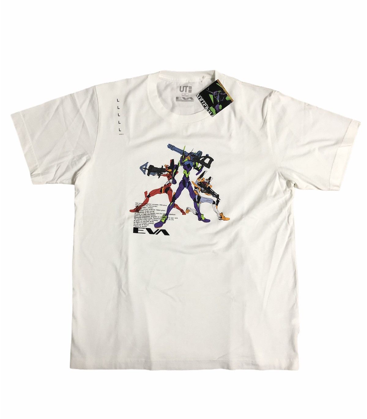 Anime × Japanese Brand Evangelion Project Eva T-Shirts Size US L / EU 52-54 / 3 - 1 Thumbnail