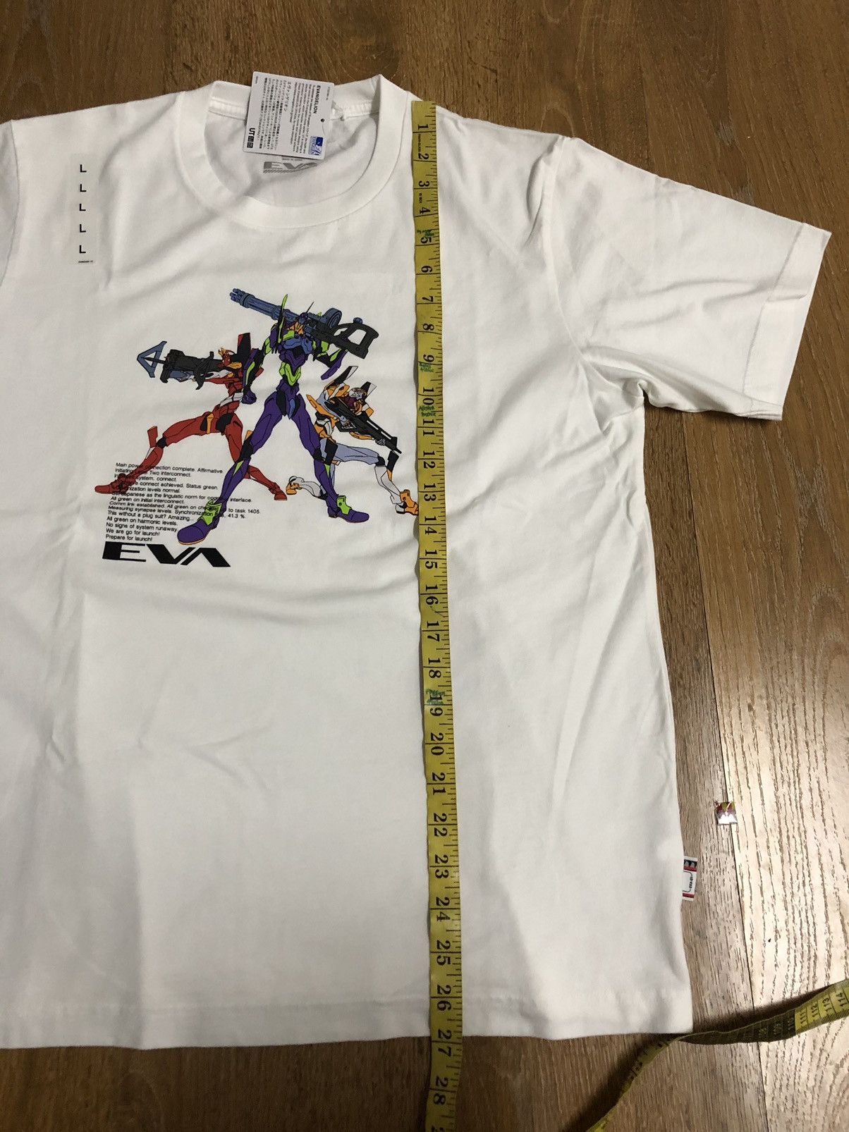 Anime × Japanese Brand Evangelion Project Eva T-Shirts Size US L / EU 52-54 / 3 - 10 Thumbnail
