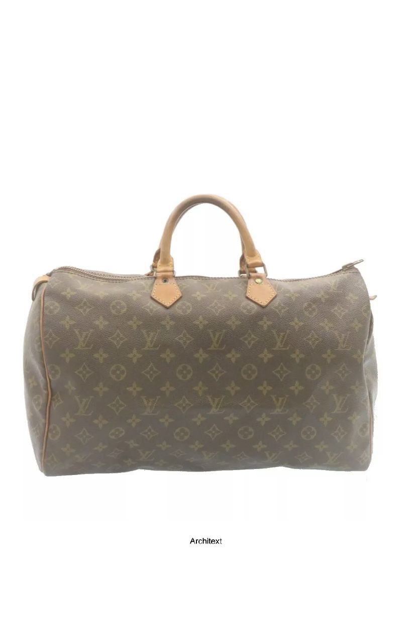 Louis Vuitton Speedy 40 Monogram Coated Canvas Duffel Bag on SALE