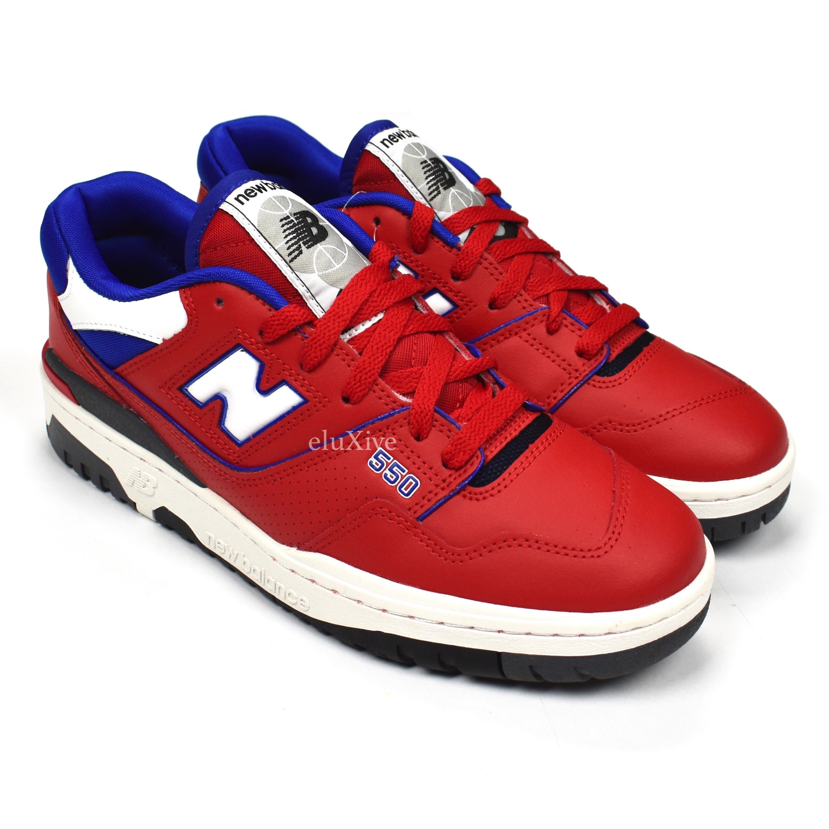 image of New Balance 550 Basketball Sneakers (Red/blue) Ds, Men's (Size 10)