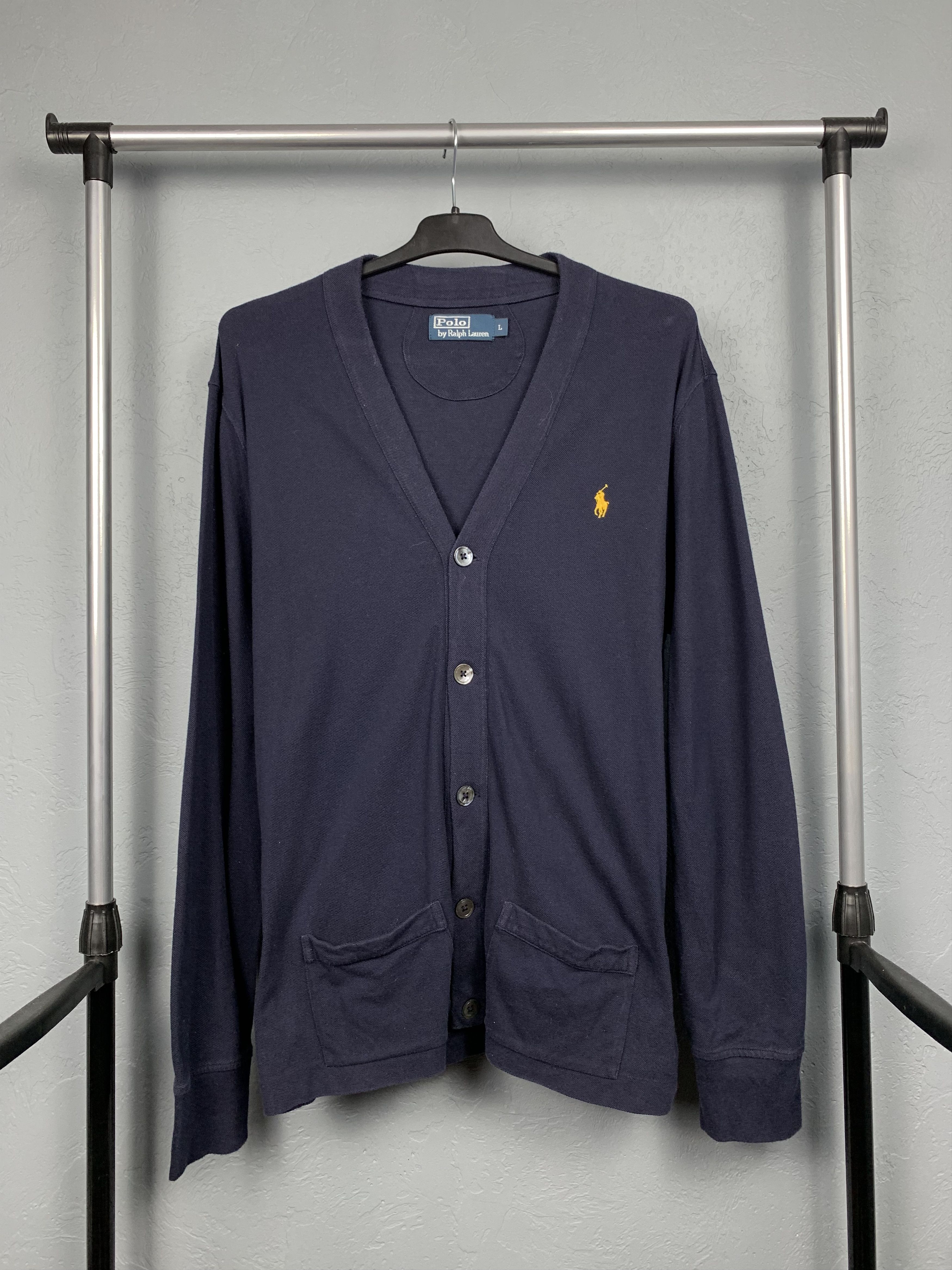 Polo Ralph Lauren Polo Ralph Lauren Vintage Mens Cardigan Size US L / EU 52-54 / 3 - 1 Thumbnail