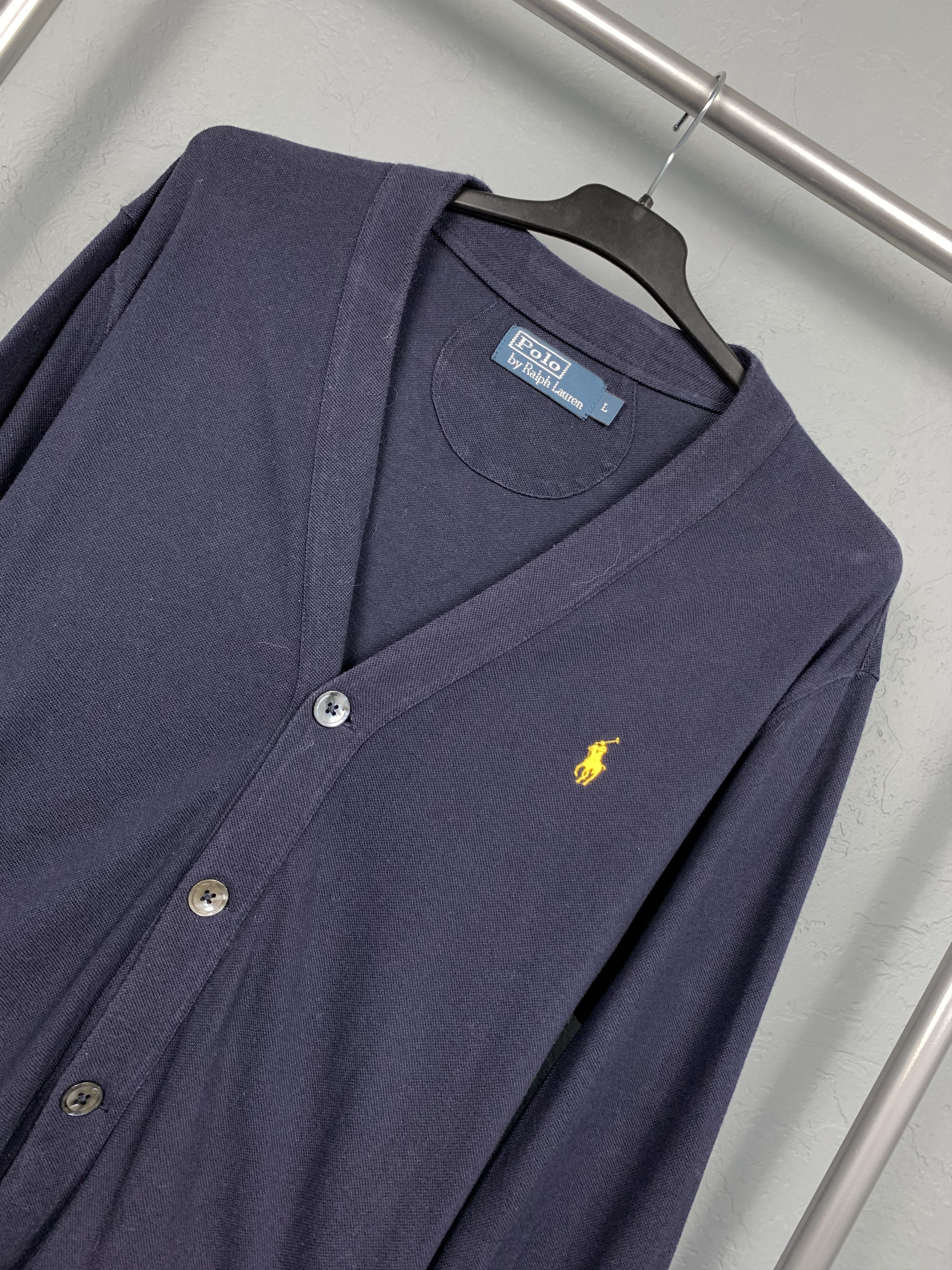 Polo Ralph Lauren Polo Ralph Lauren Vintage Mens Cardigan Size US L / EU 52-54 / 3 - 2 Thumbnail