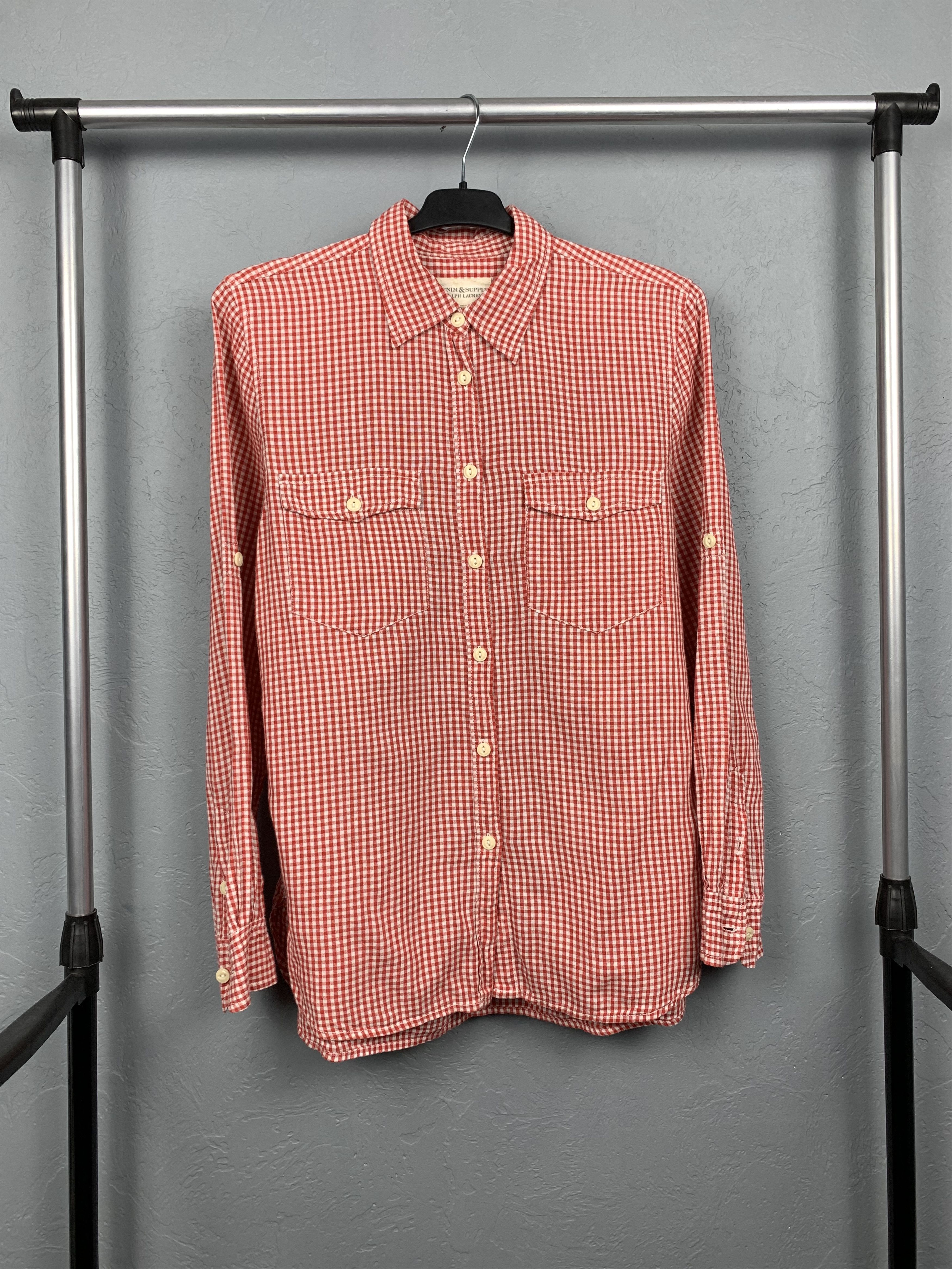 Denim & Supply Ralph Lauren Denim Supply Ralph Lauren Womens Plaid Shirt Size M / US 6-8 / IT 42-44 - 1 Thumbnail