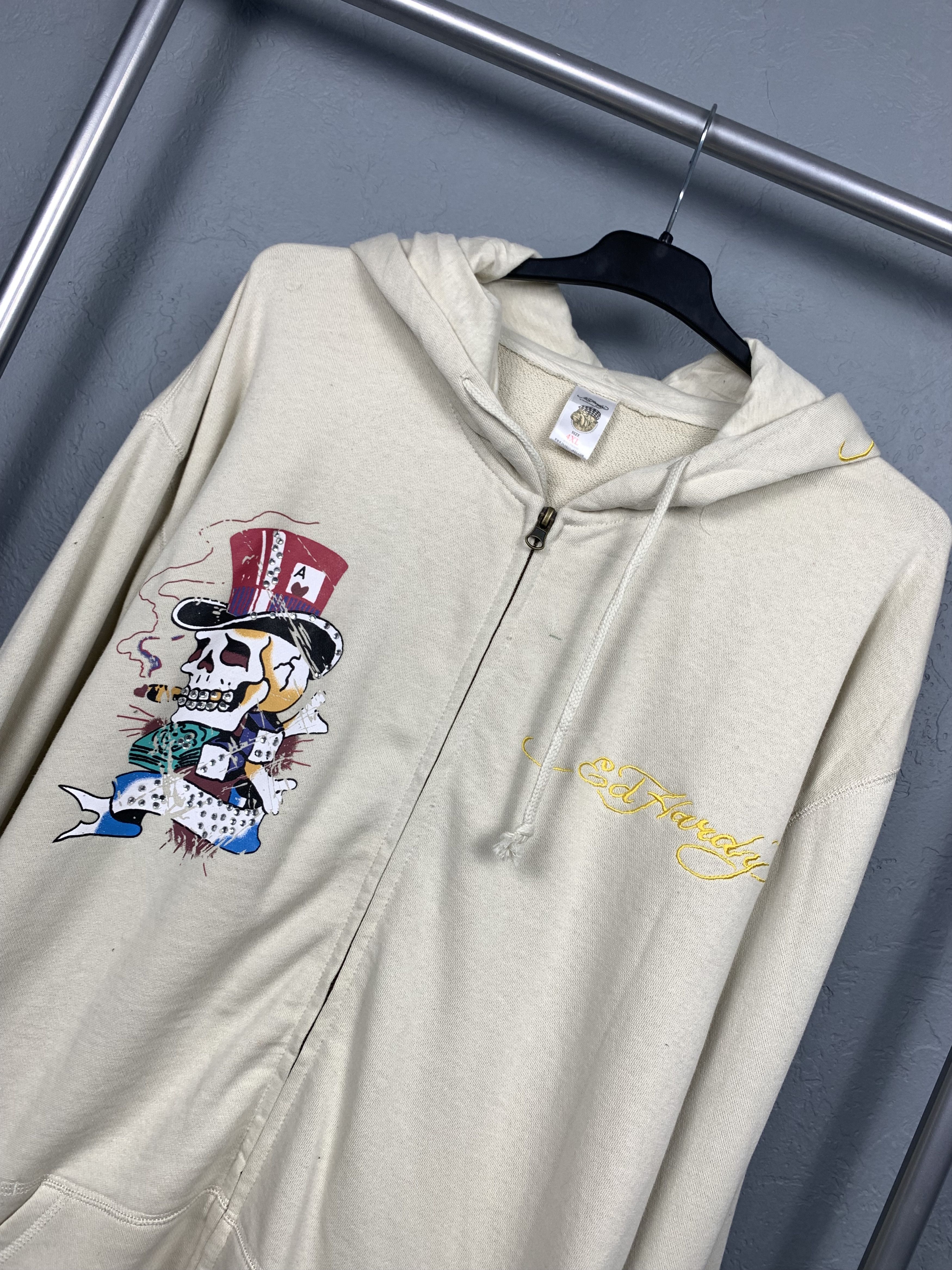 Christian Audigier Ed Hardy by Christian Audigier Hoodie Size US XXL / EU 58 / 5 - 7 Thumbnail
