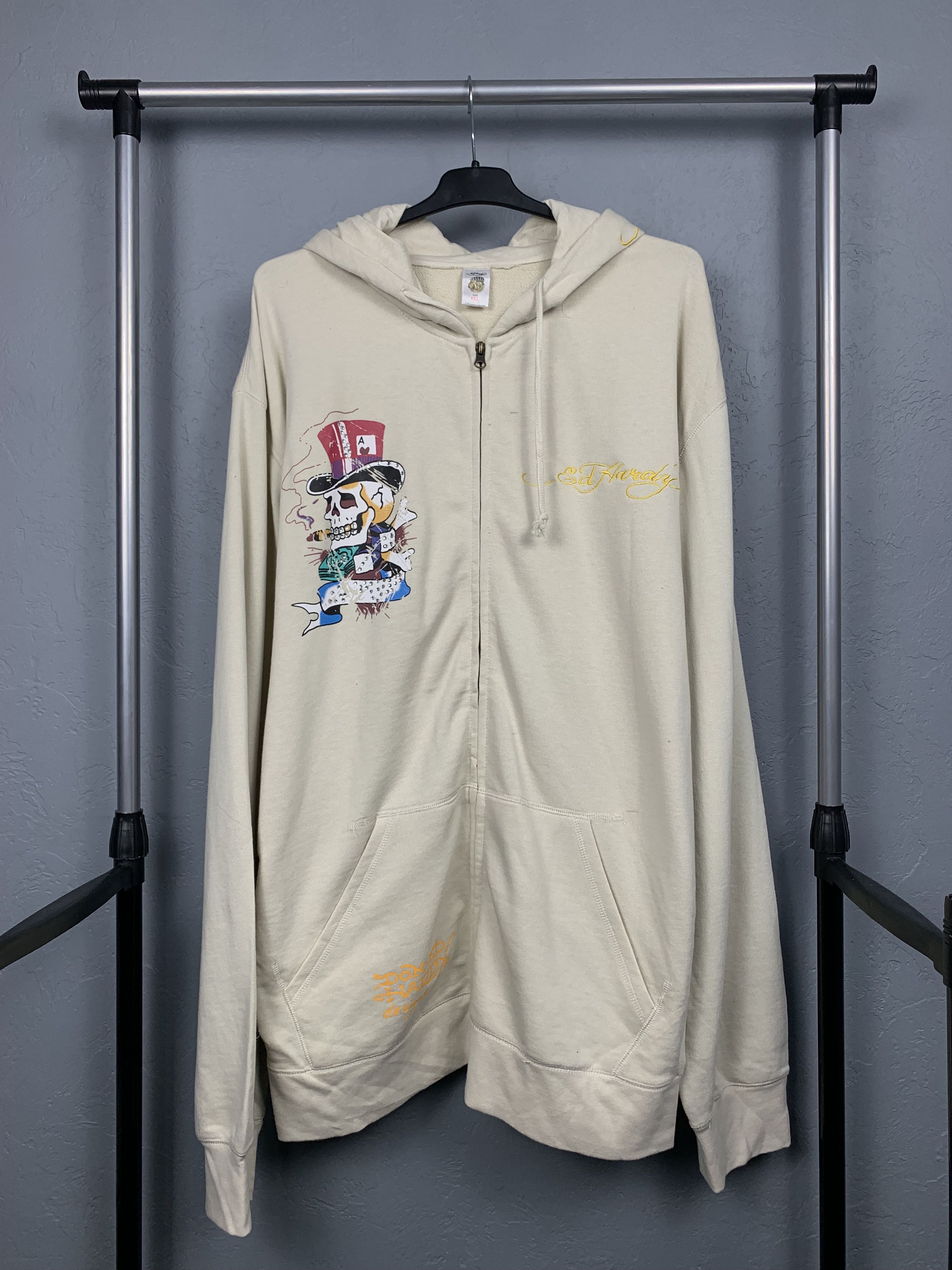 Christian Audigier Ed Hardy by Christian Audigier Hoodie Size US XXL / EU 58 / 5 - 6 Thumbnail