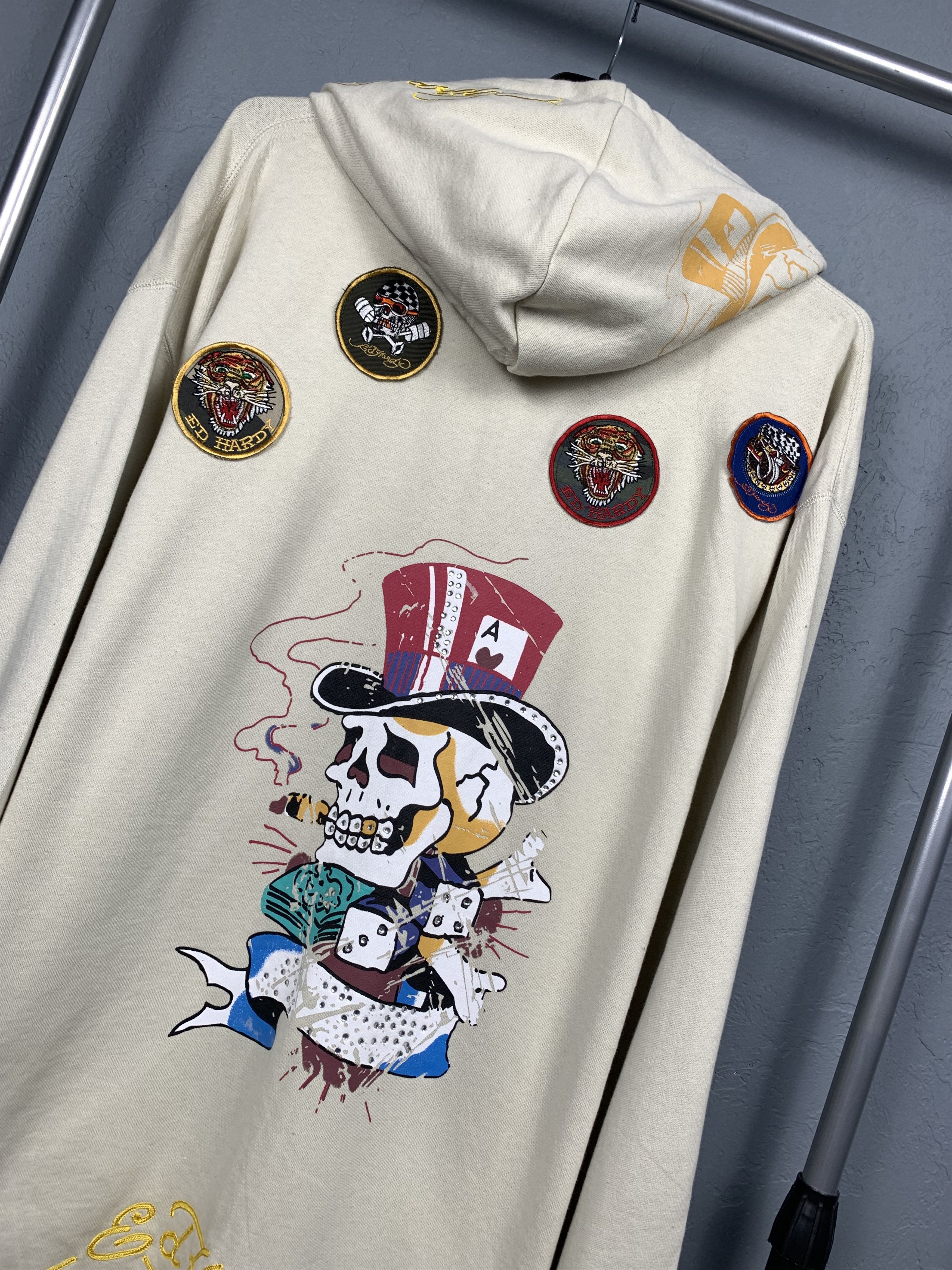 Christian Audigier Ed Hardy by Christian Audigier Hoodie Size US XXL / EU 58 / 5 - 2 Thumbnail