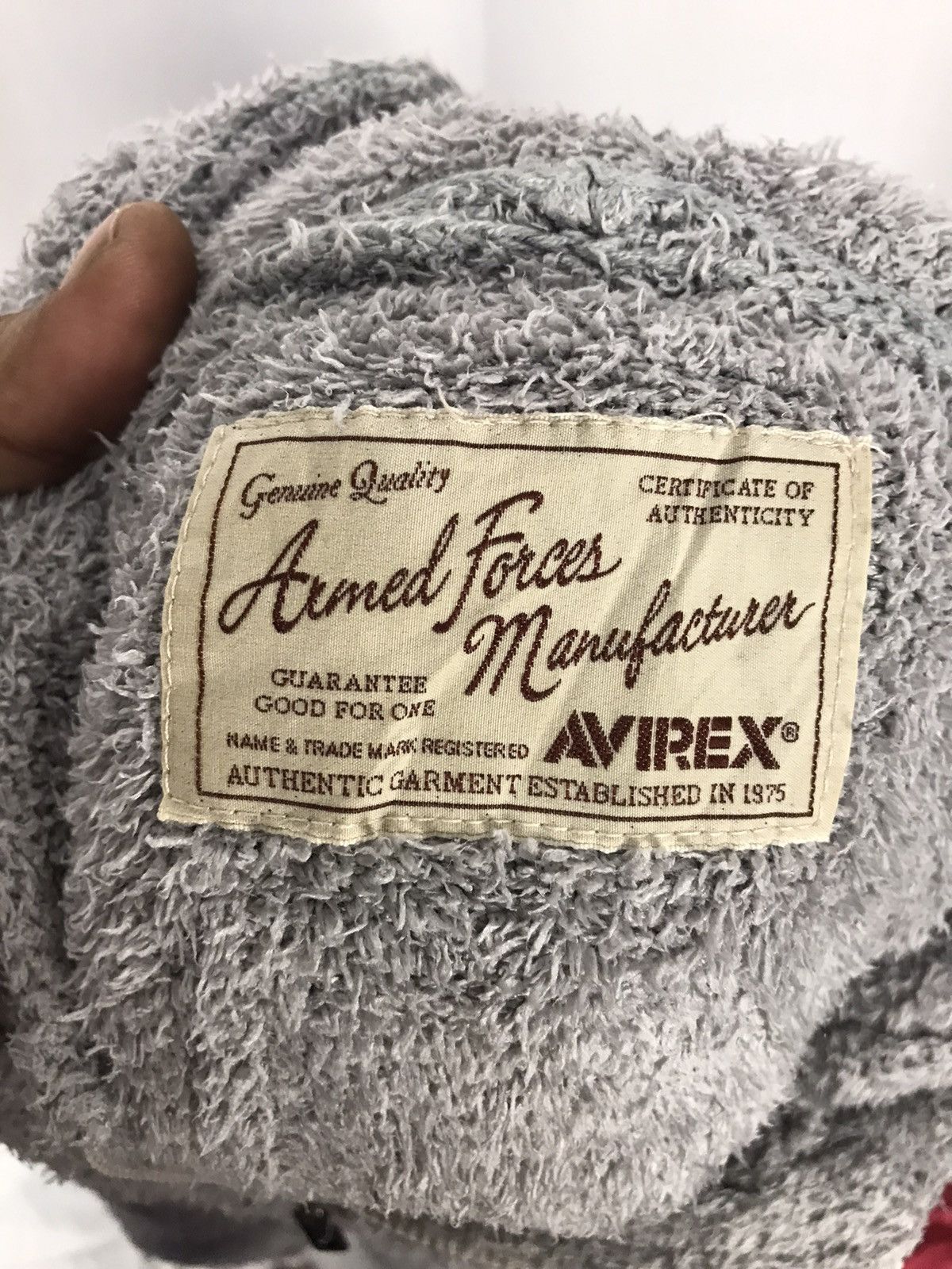 Avirex Avirex fleece zipper hoodie Size US S / EU 44-46 / 1 - 3 Thumbnail