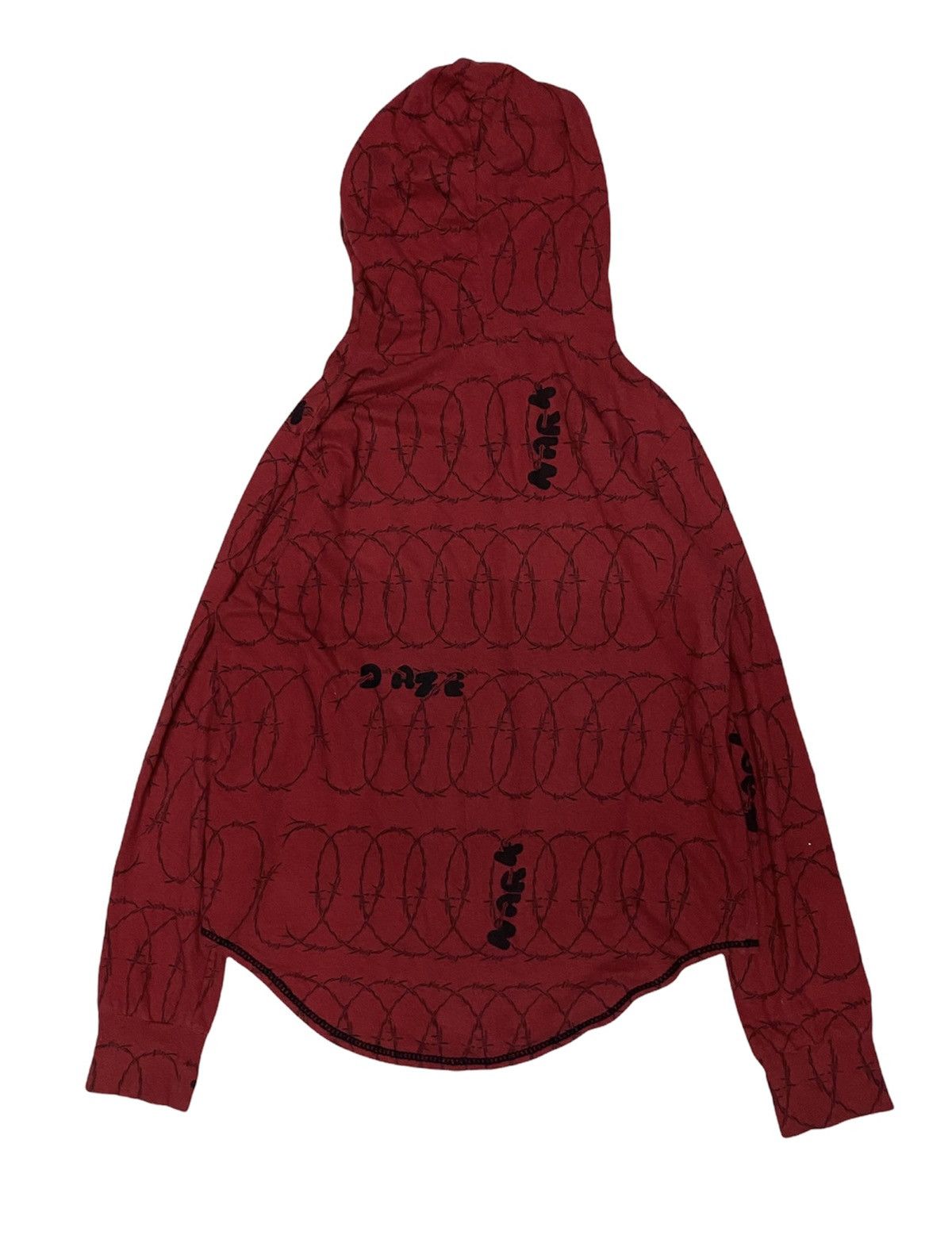 Japanese Brand Vtg MILKBOY barbed wire Daze Sick Light hoodie Size US M / EU 48-50 / 2 - 8 Thumbnail